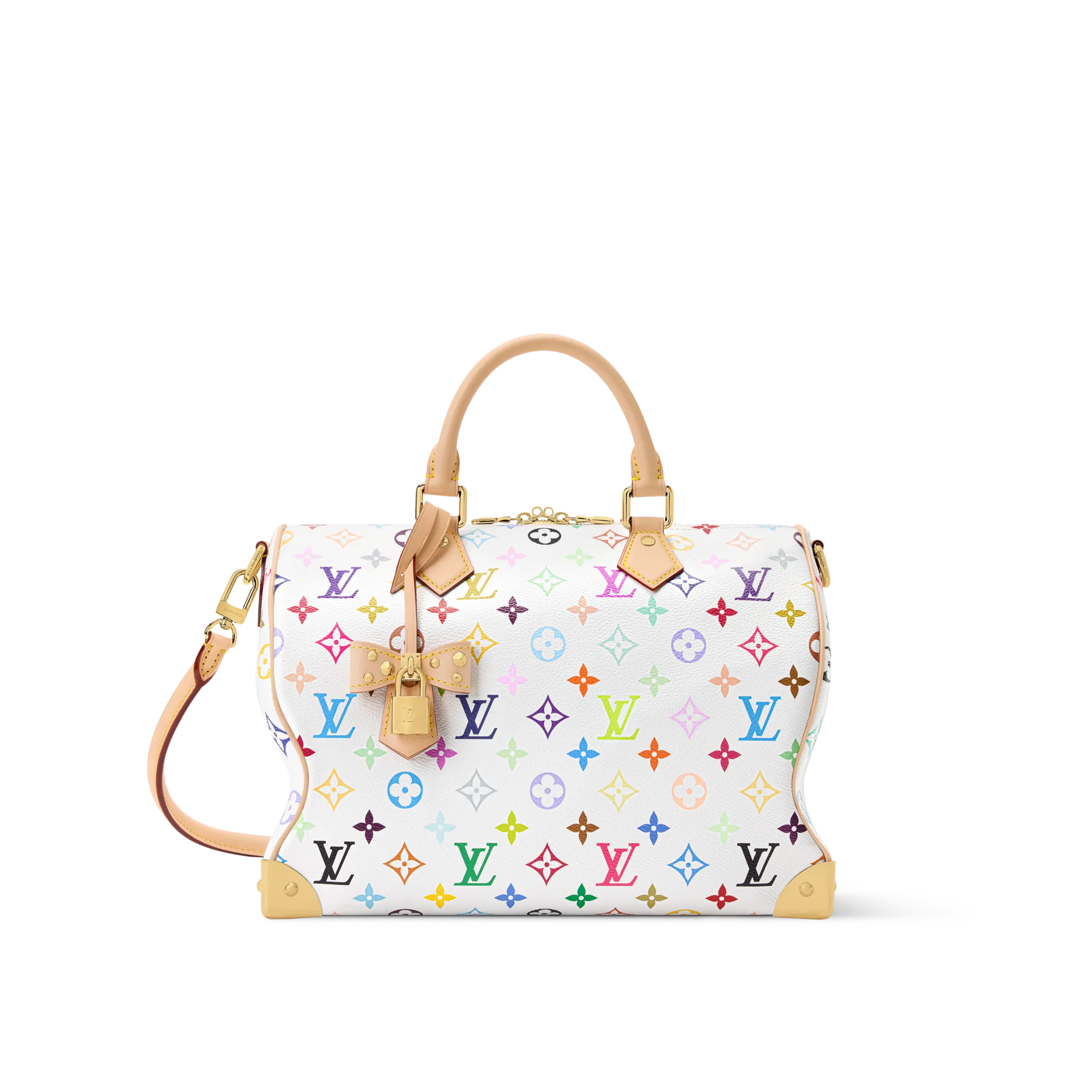 Louis Vuitton LV x TM Speedy Soft 30 Monogram Canvas Women - Handbags M27789 White