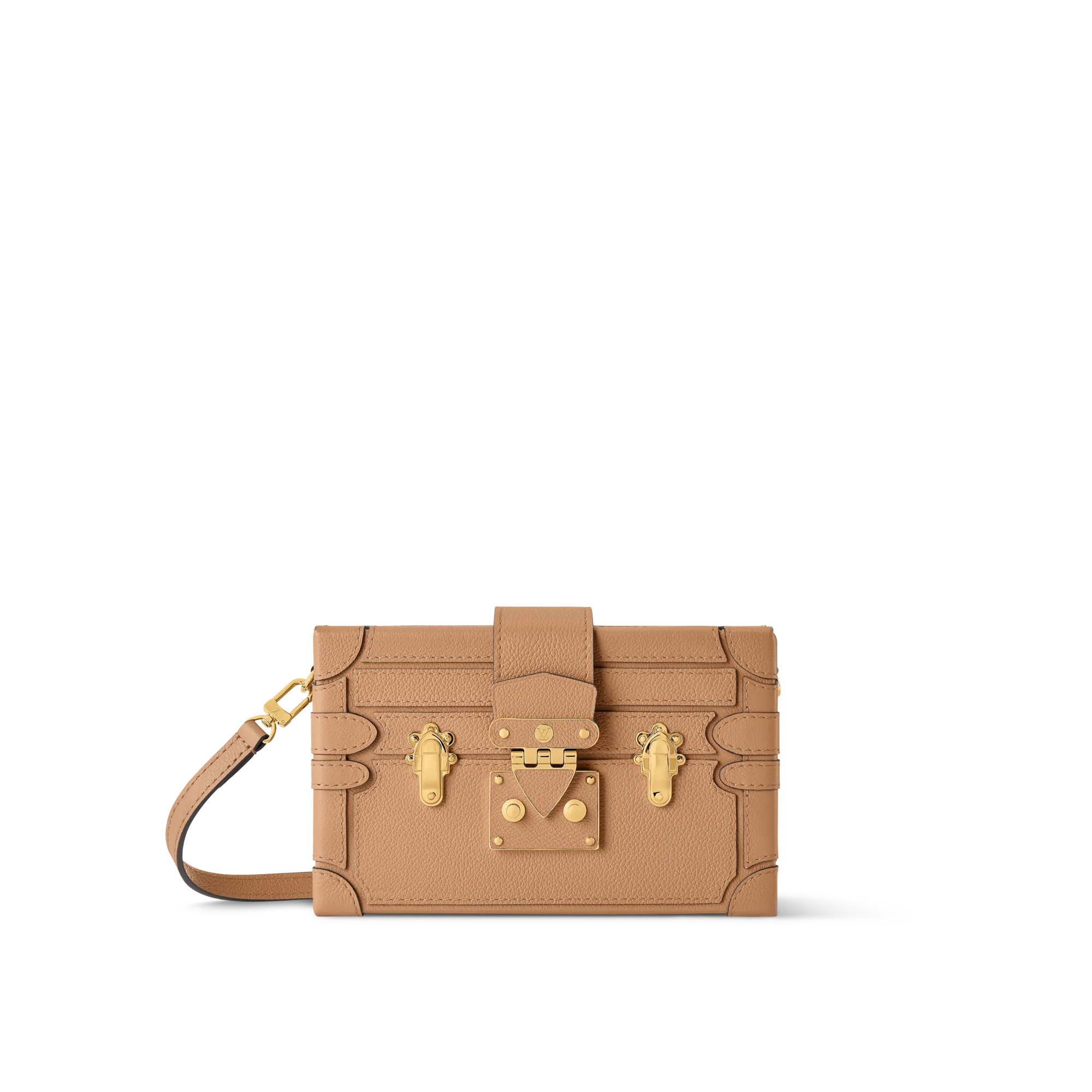 Louis Vuitton Petite Malle Silhouette Calf Leather - Women's Bags M27817 Beige