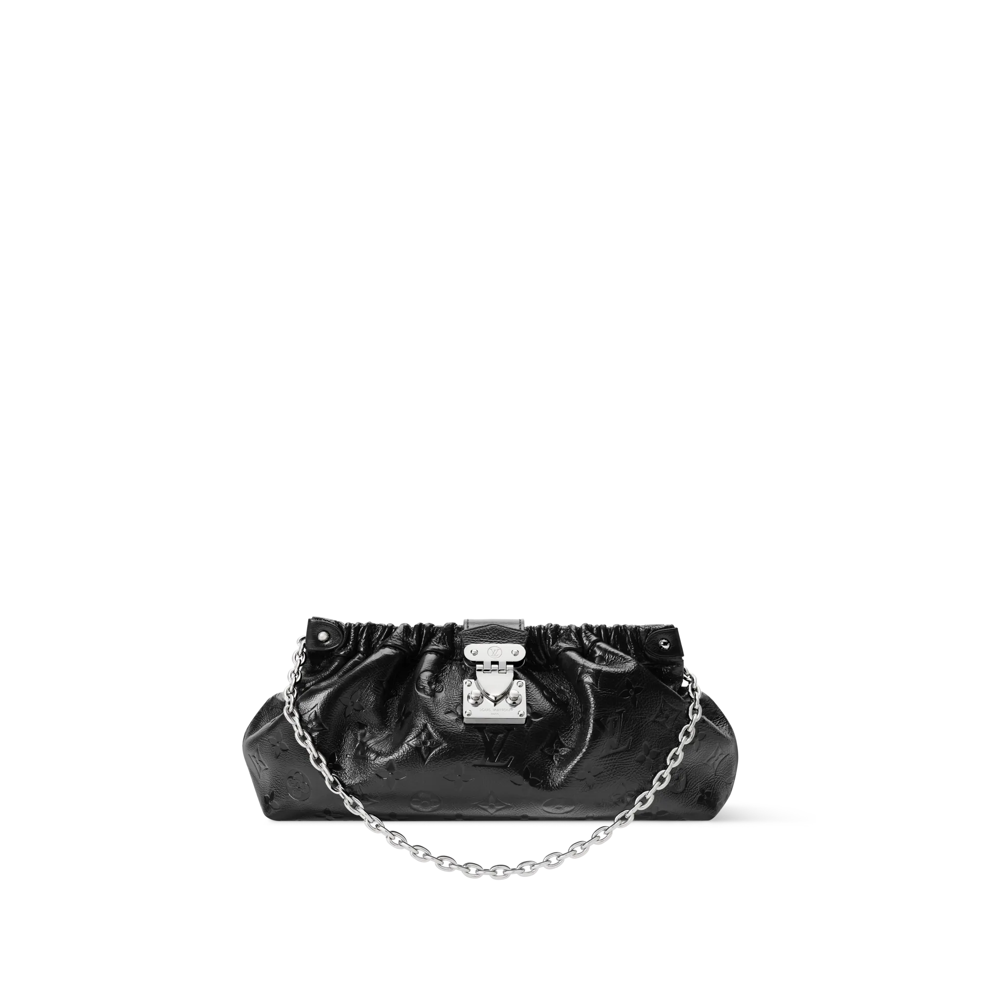 Louis Vuitton Pochette Sling PM Calf Leather - Women's Bags M27822 Black