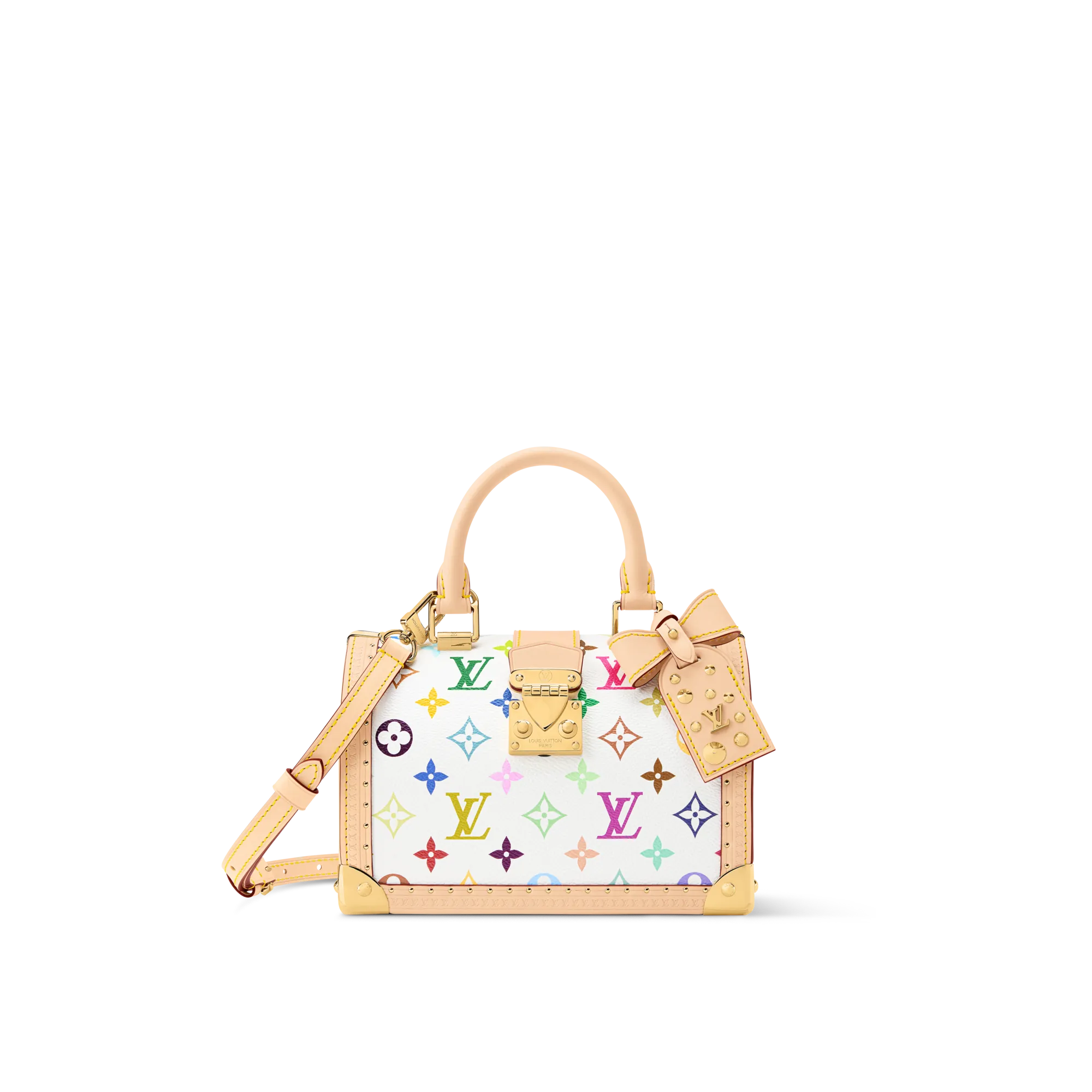 Louis Vuitton LV x TM Speedy Trunk 20 Coated Canvas Trunks, Travel and Home - Trunks and Boxes M27833 White