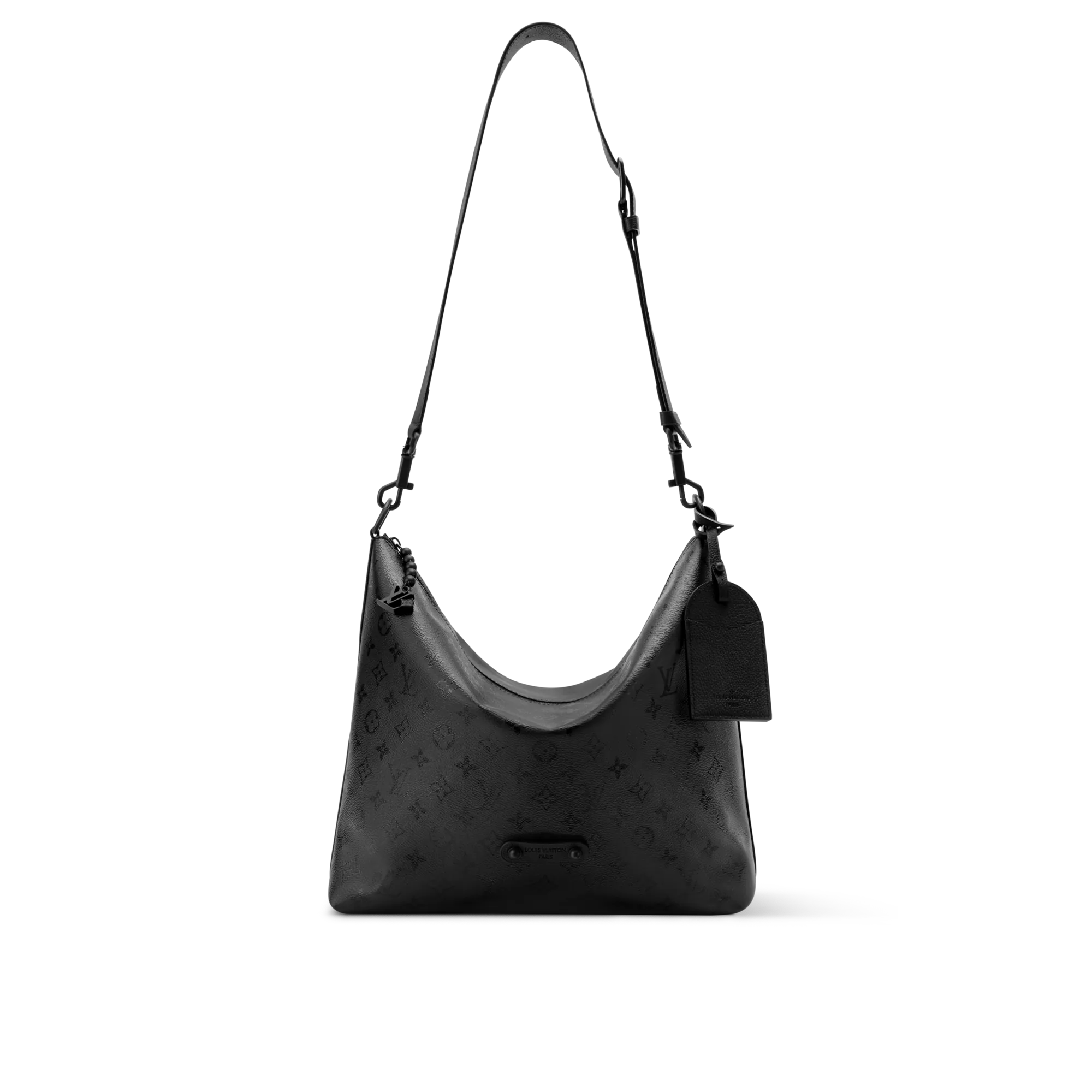 Louis Vuitton Vagabon Hobo Monogram Midnight Bags and Wallets - Men's Bags M27856 Black