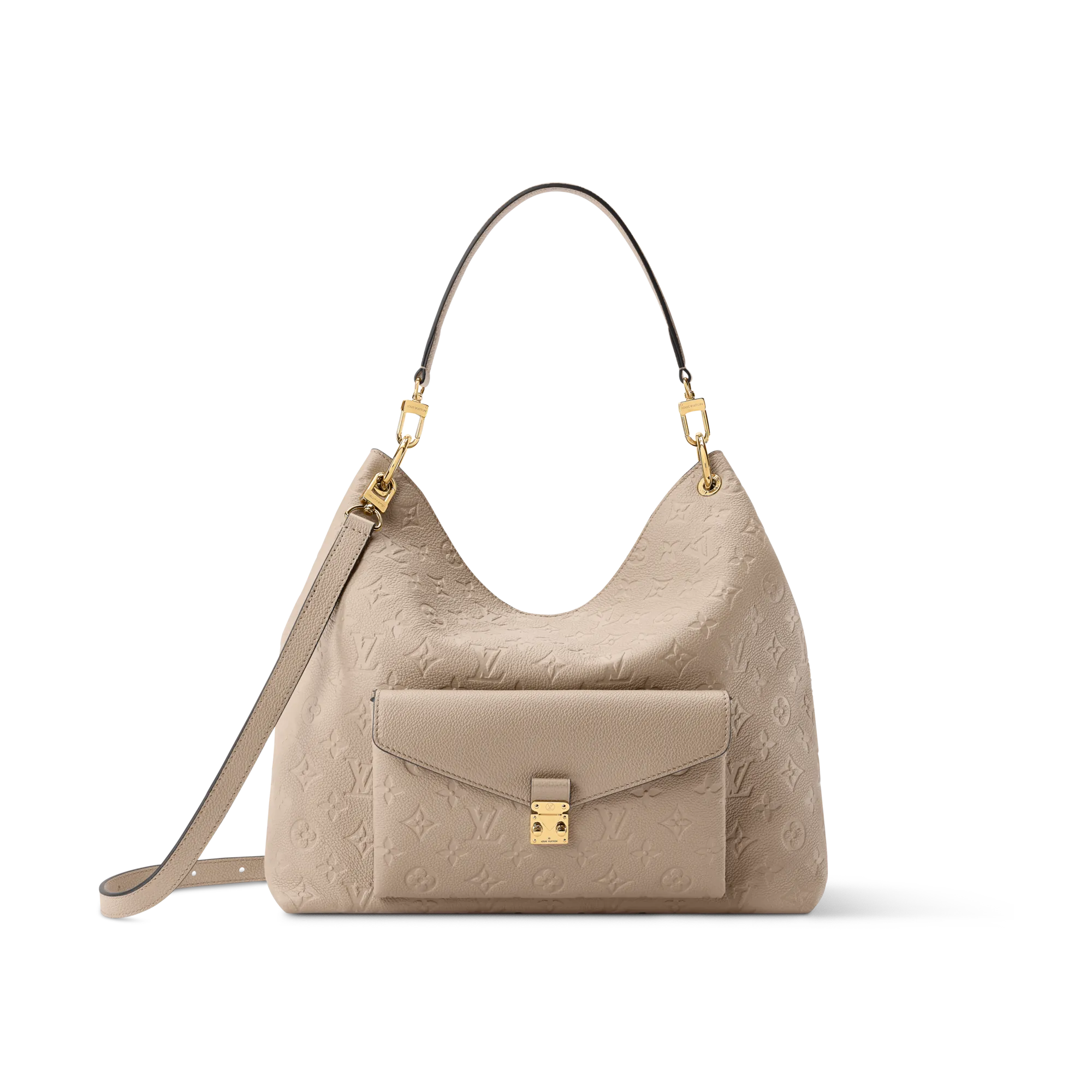 Louis Vuitton Hobo Métis Monogram Empreinte Leather Women - Handbags M27937 Grey