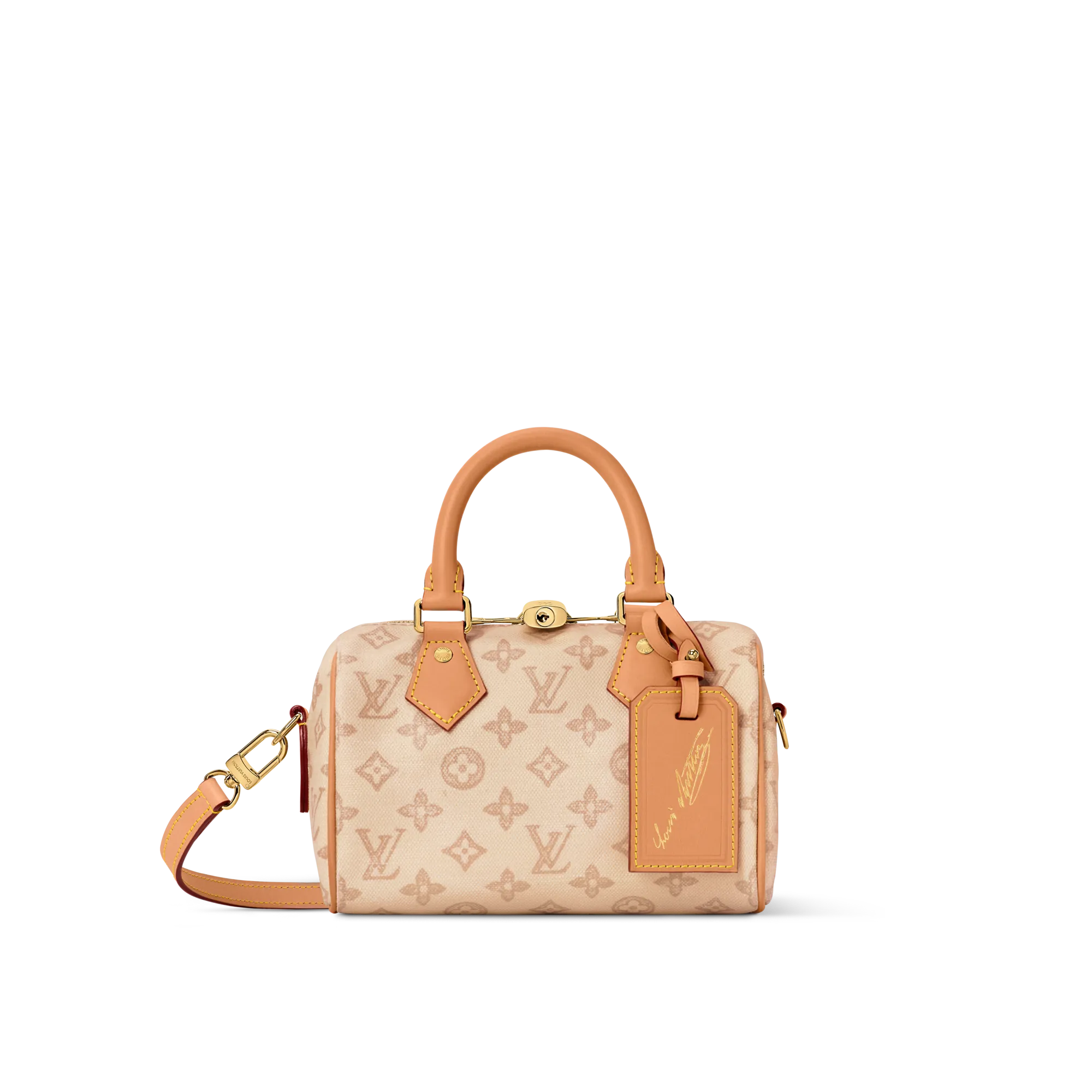 Louis Vuitton Speedy Bandouliere 20 Monogram Canvas Women - Handbags M27951 Beige