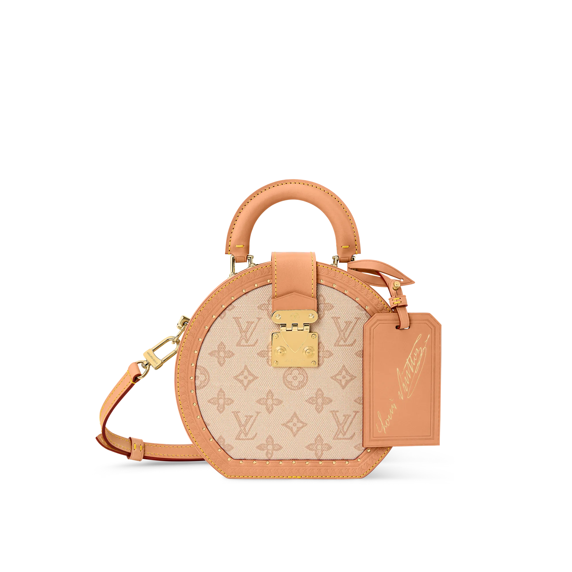 Louis Vuitton Boite Chapeau PM Monogram Canvas Trunks, Travel and Home - Trunks and Boxes M27961 Beige