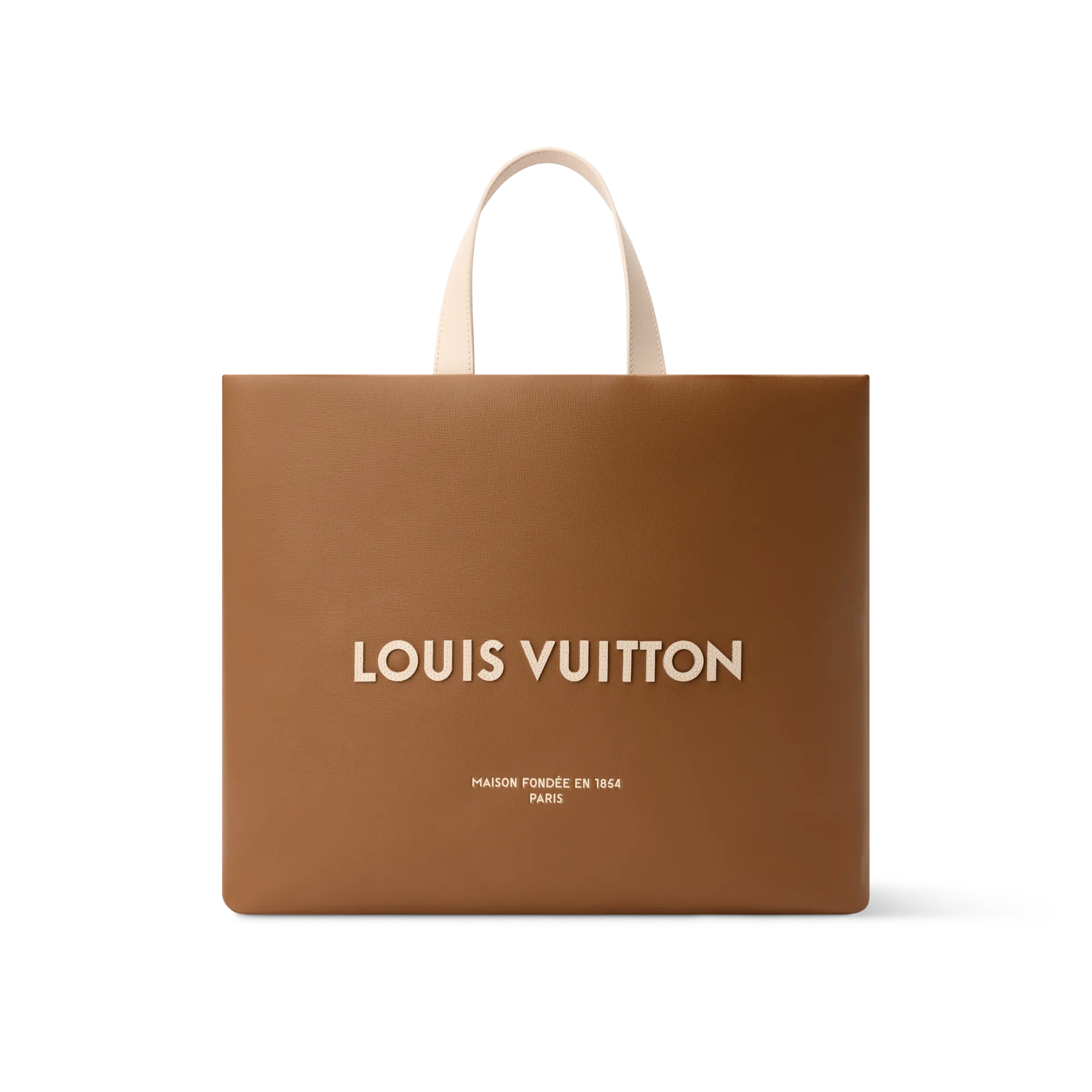 Louis Vuitton Shopper Tote MM Shopper Tote Bags and Wallets - Men's Bags M27968 Beige