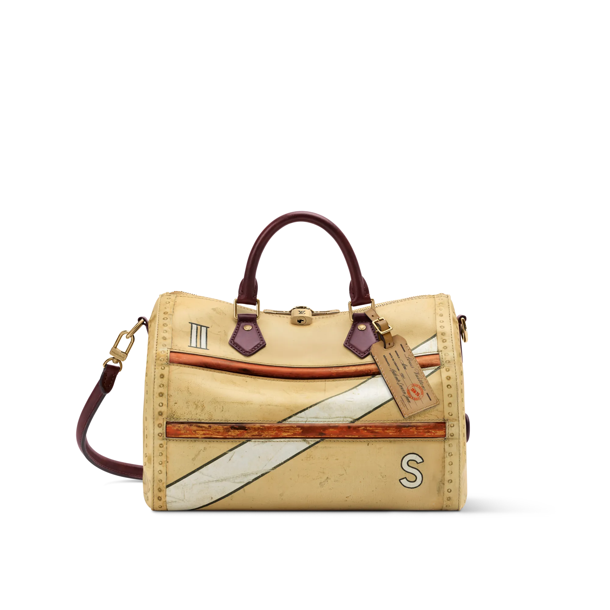 Louis Vuitton Speedy Soft 30 Monogram Canvas Women - Handbags M28149 Beige