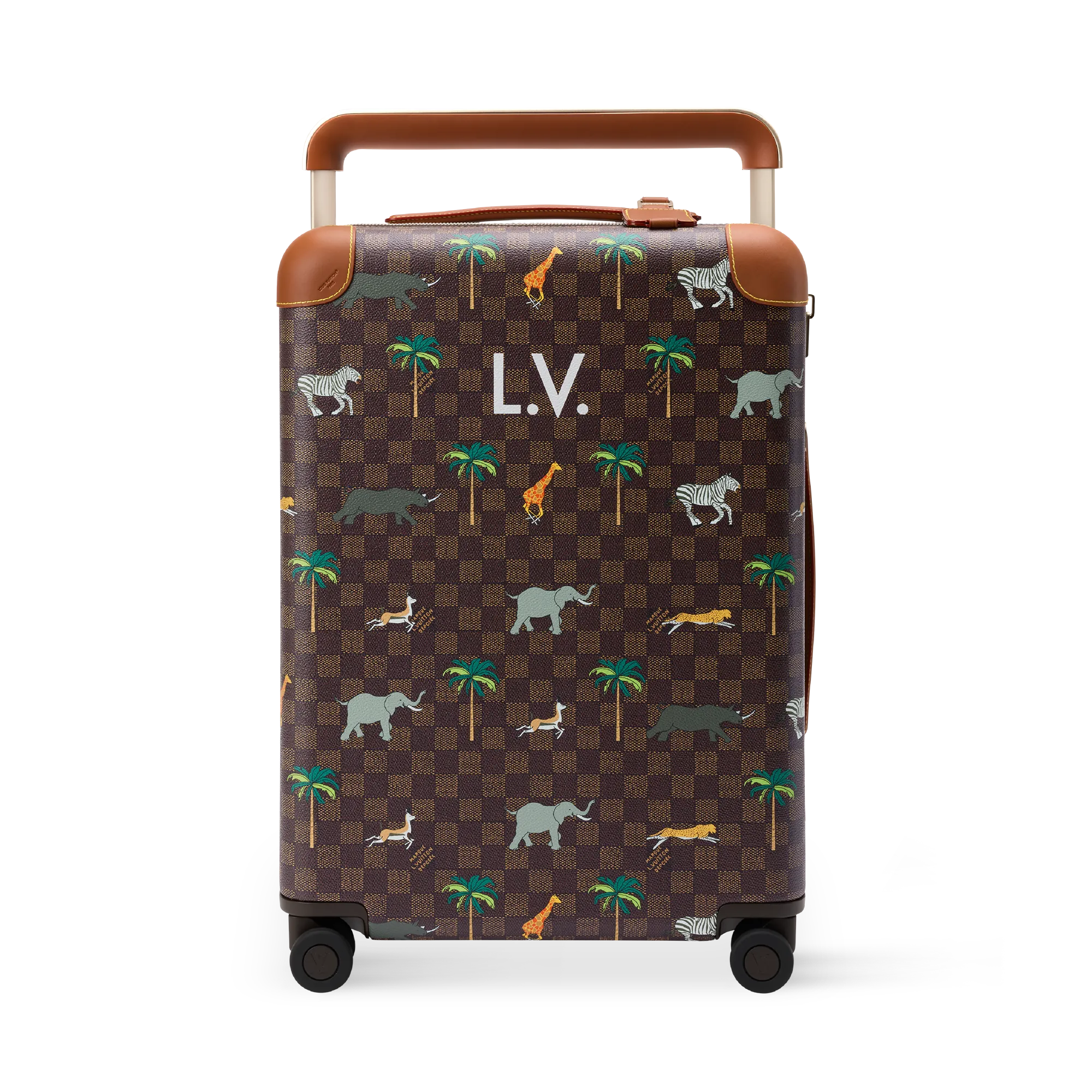Louis Vuitton LV x The Darjeeling Limited Horizon 55 Damier Men - Travel M28164 Brown