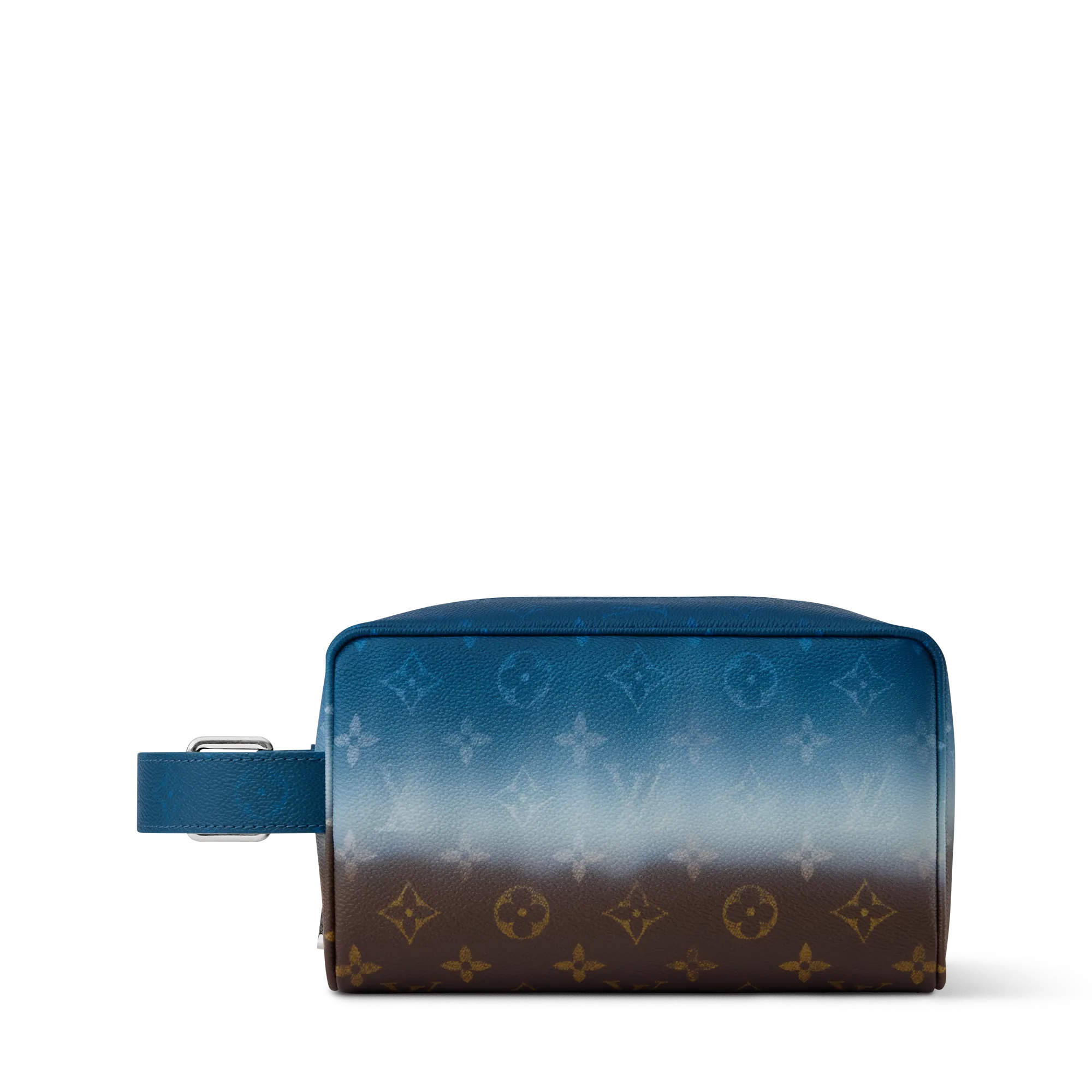 Louis Vuitton Locker Dopp Kit Coated Canvas Men - Travel M28228 Blue