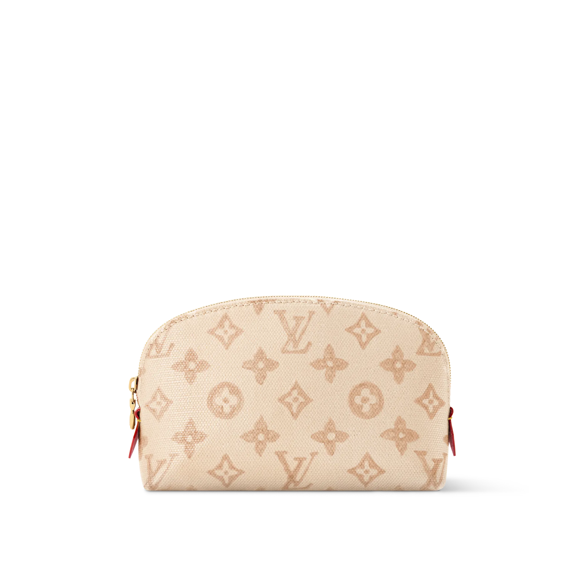 Louis Vuitton Cosmetic Pouch PM Monogram Canvas Women - Travel M28239 Beige