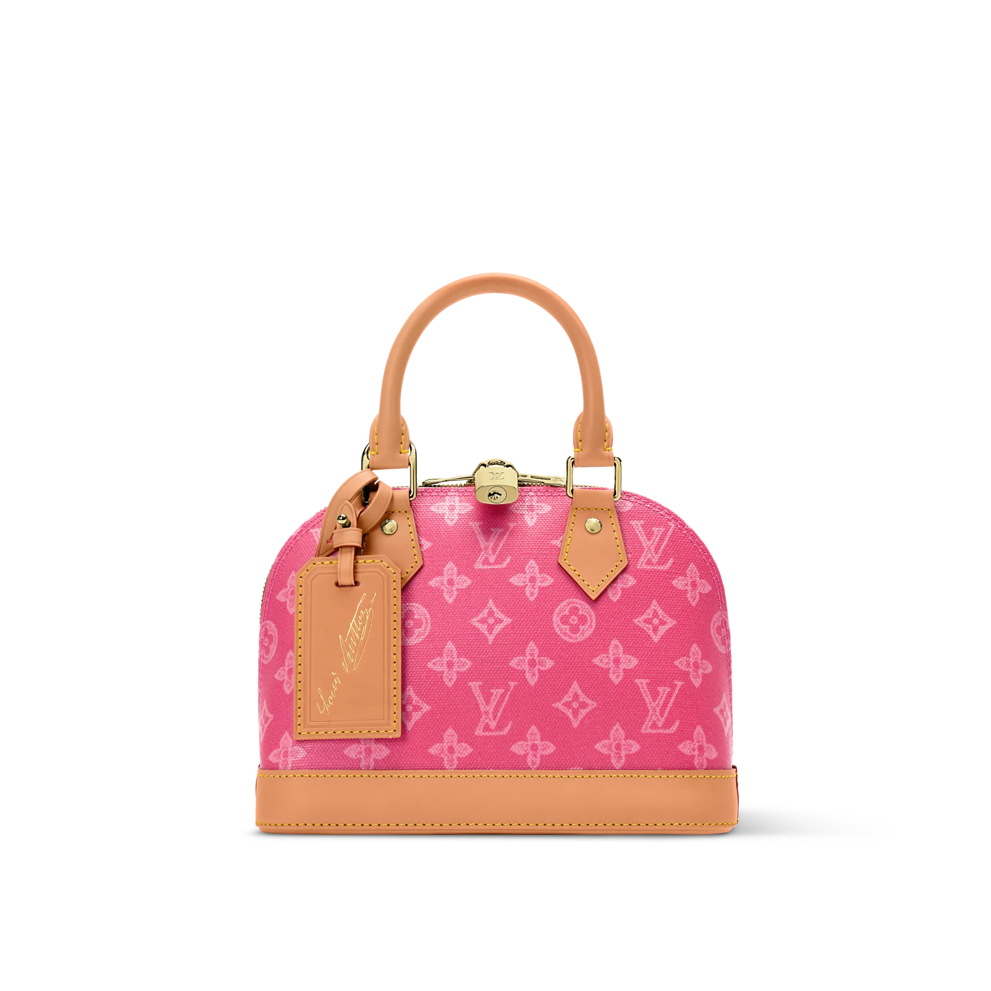 Louis Vuitton Alma BB Monogram Canvas Women - Handbags M28272 Pink