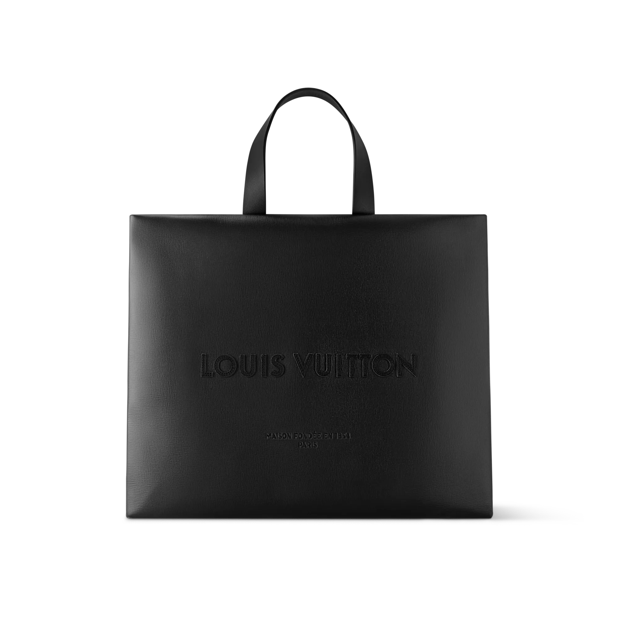 Louis Vuitton Shopper Tote MM Shopper Tote Bags and Wallets - Men's Bags M28309 Black