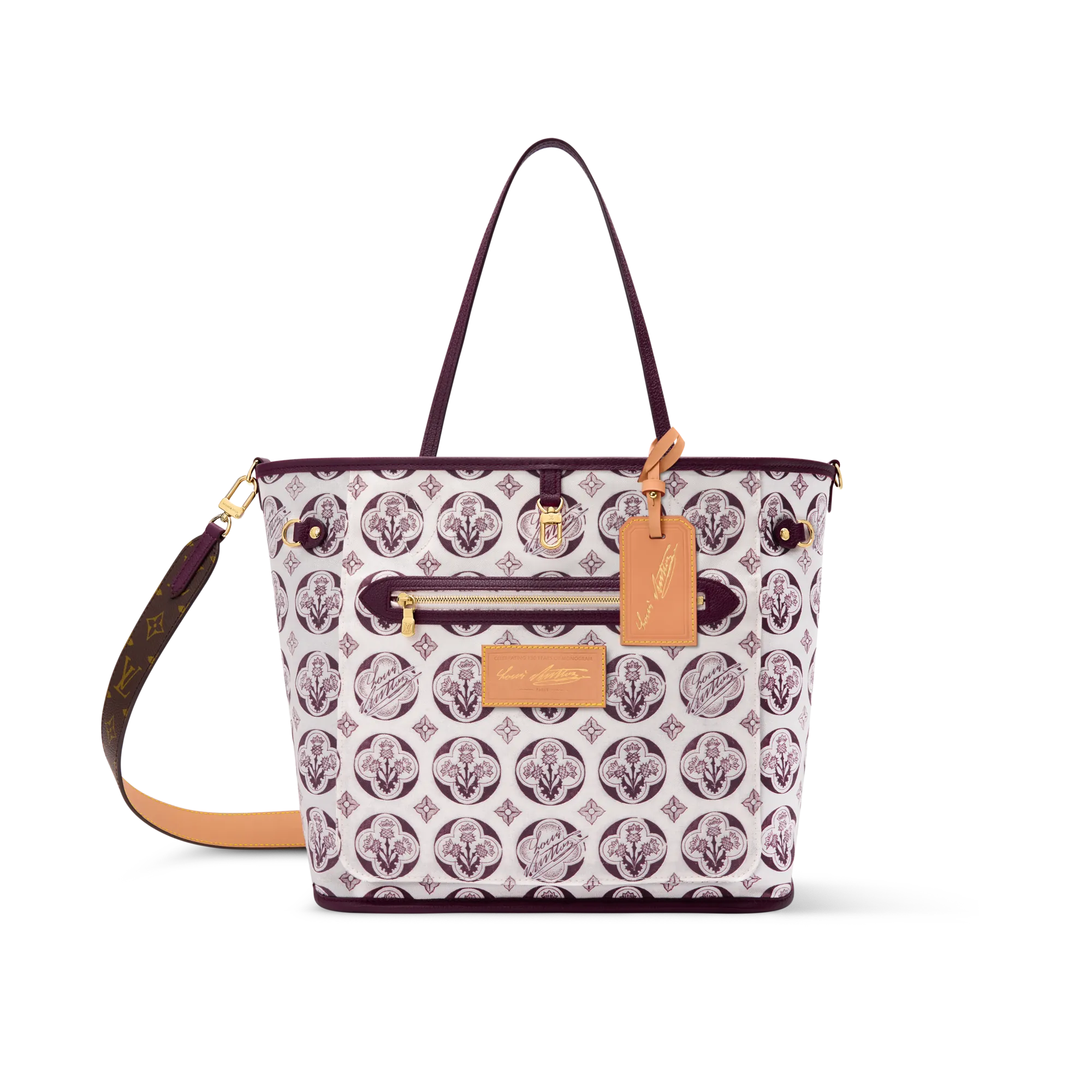 Louis Vuitton Neverfull Inside Out MM Coated Canvas Women - Handbags M28377 Brown