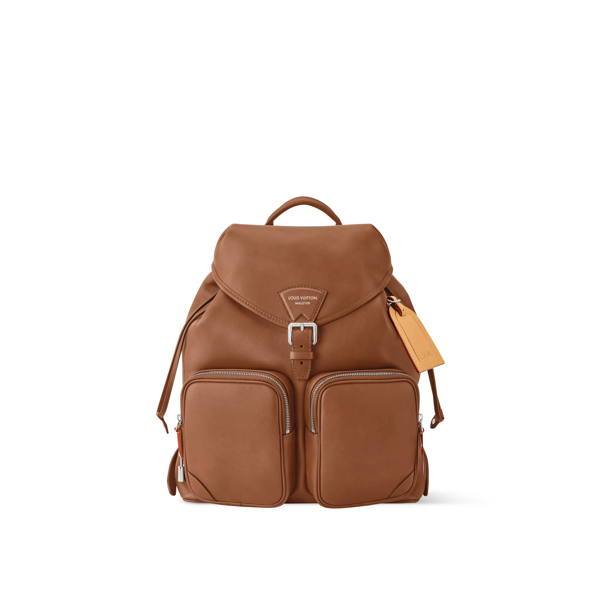 Louis Vuitton Montsouris Cargo Backpack Malletier Men's Bag M28380 Orange