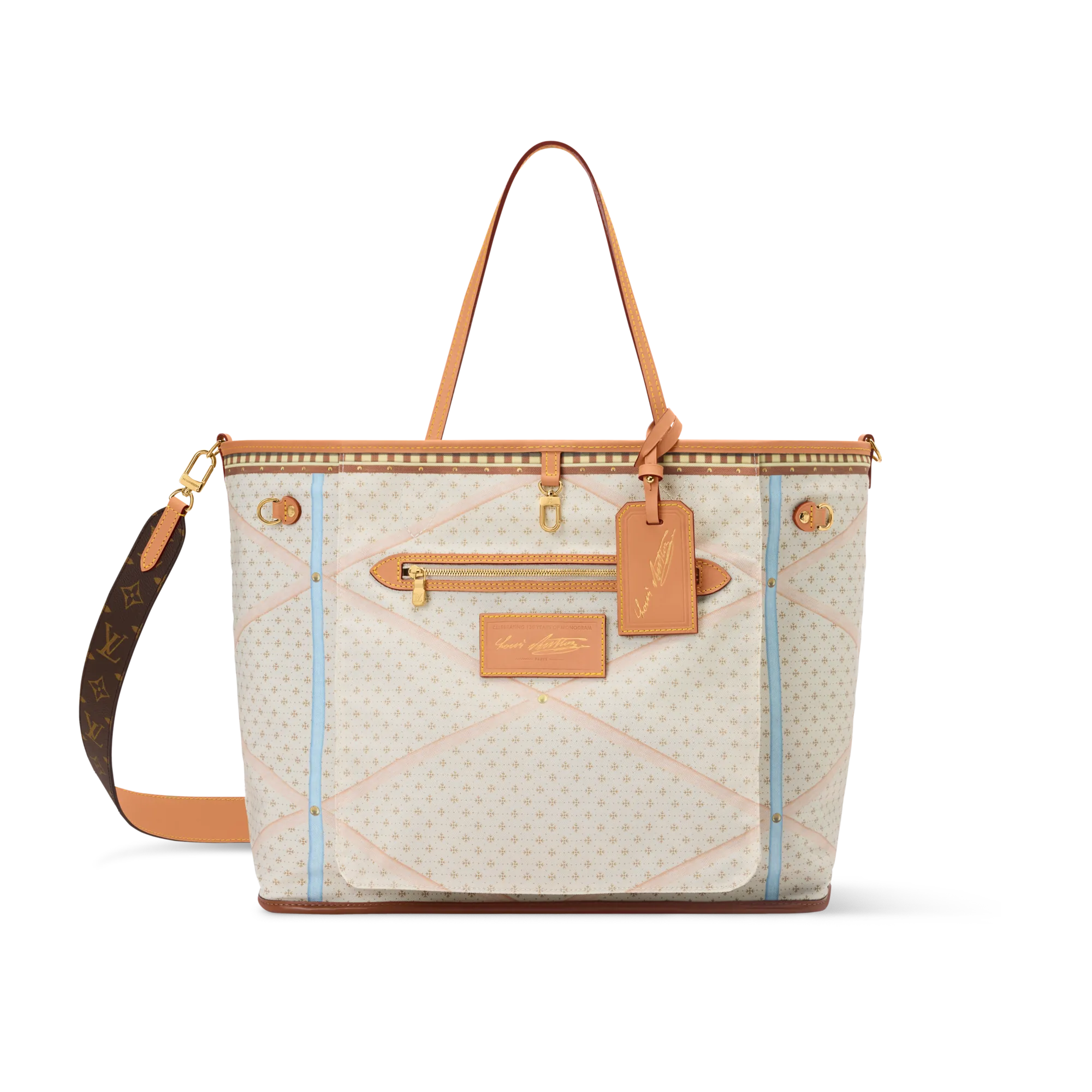 Louis Vuitton Neverfull Inside Out GM Coated Canvas Women - Handbags M28538 Beige