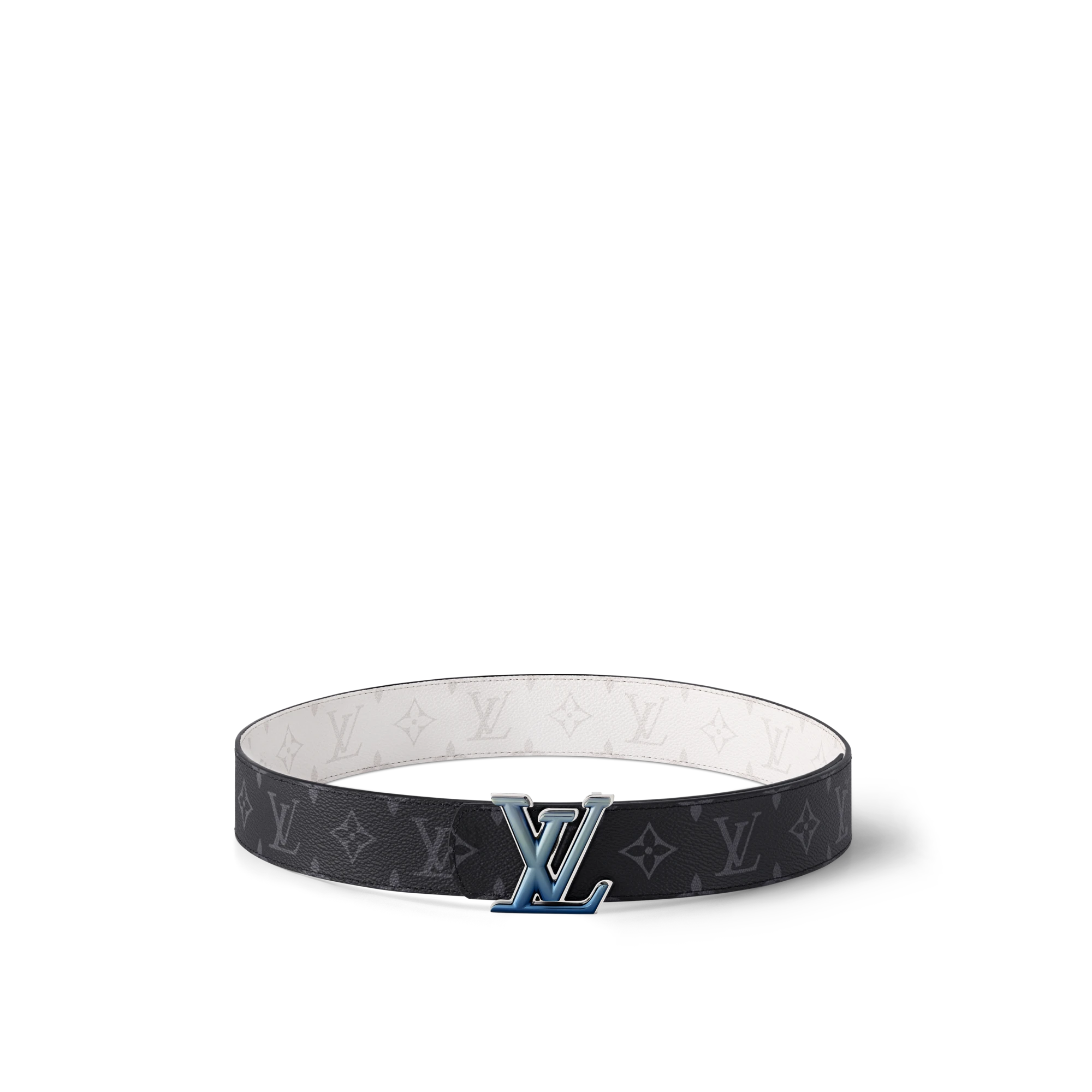 Louis Vuitton LV Dimension Sunset 40mm Reversible Belt Coated Canvas - Men - Accessories M4147S Grey