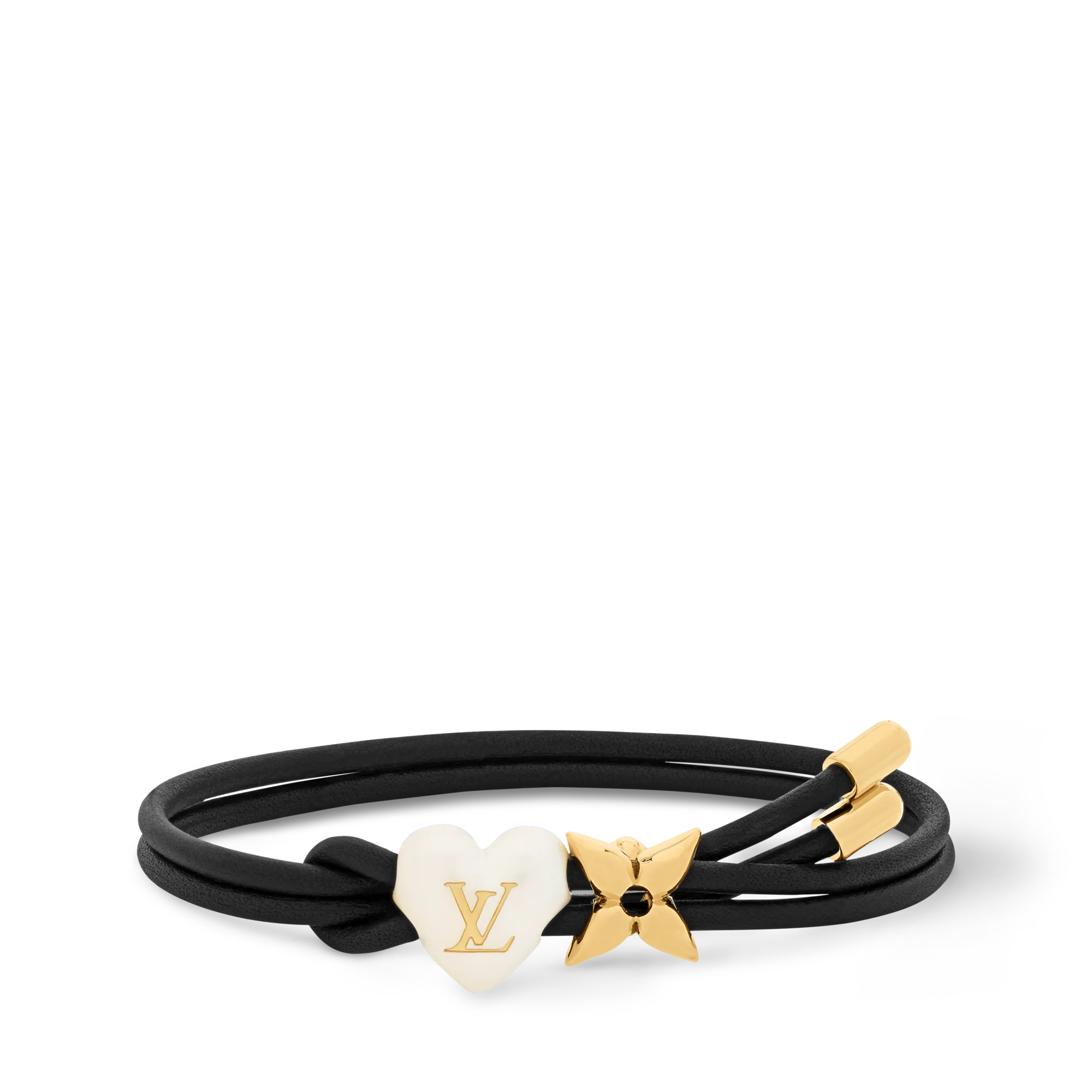 Louis Vuitton LV Bloom Pearl Heart Bracelet Sans Ligne Esthetique Women - Fashion Jewelry M4564Z Red