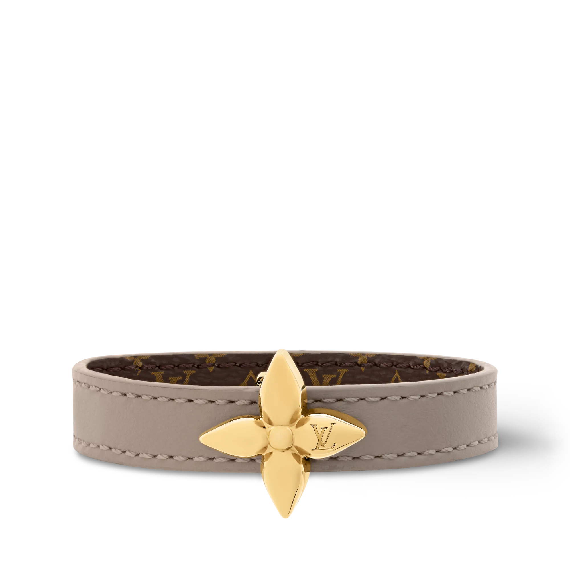 Louis Vuitton Mini Flowergram Bracelet Sans Ligne Esthetique Women - Fashion Jewelry M4580F Brown