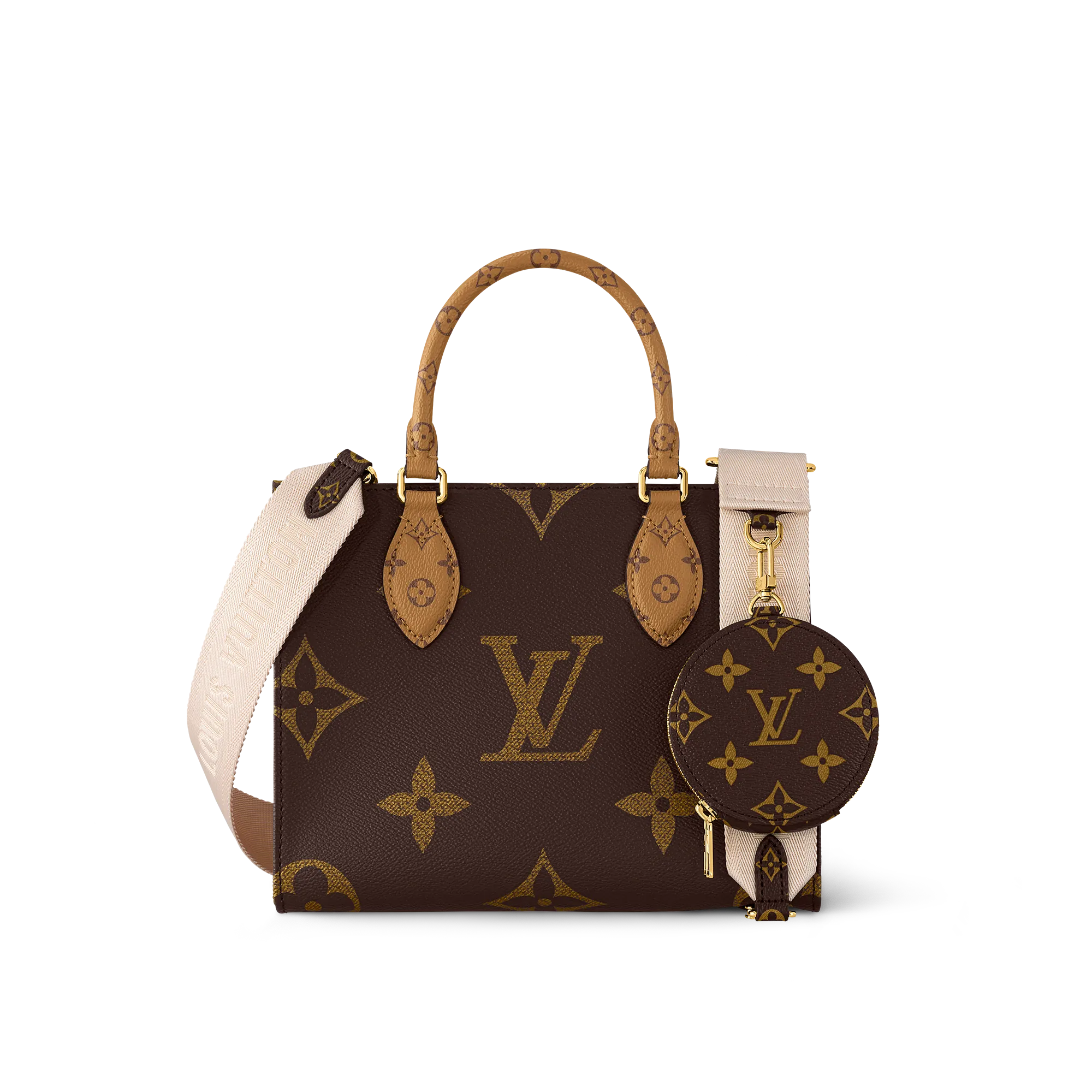 Louis Vuitton OnTheGo PM Monogram Canvas Women - Handbags M46373 Brown