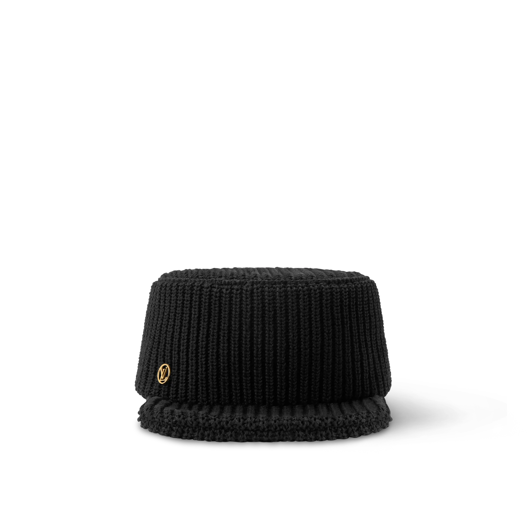 Louis Vuitton Knitted Squared Cap Cotton Women - Accessories M5433M Black