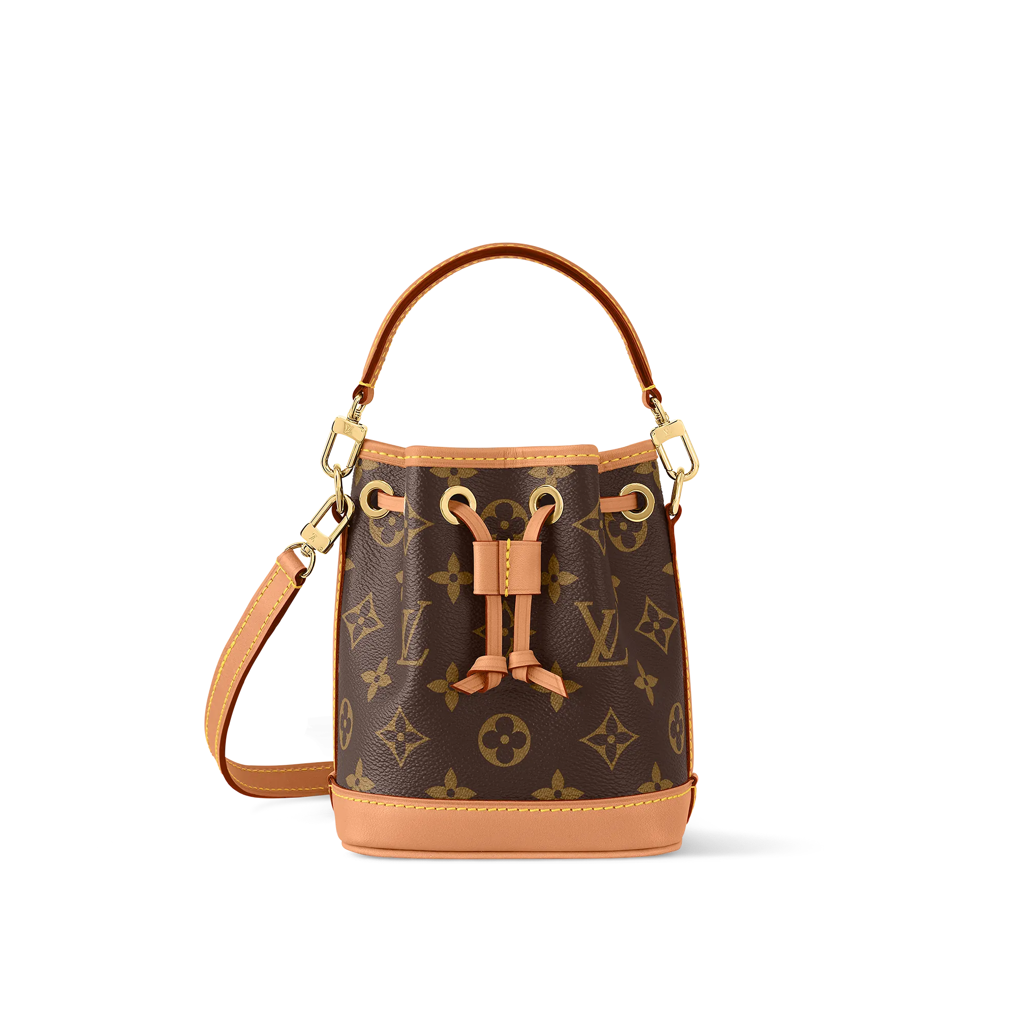 Louis Vuitton Nano Noé Monogram Women - Small Leather Goods M81266 Brown