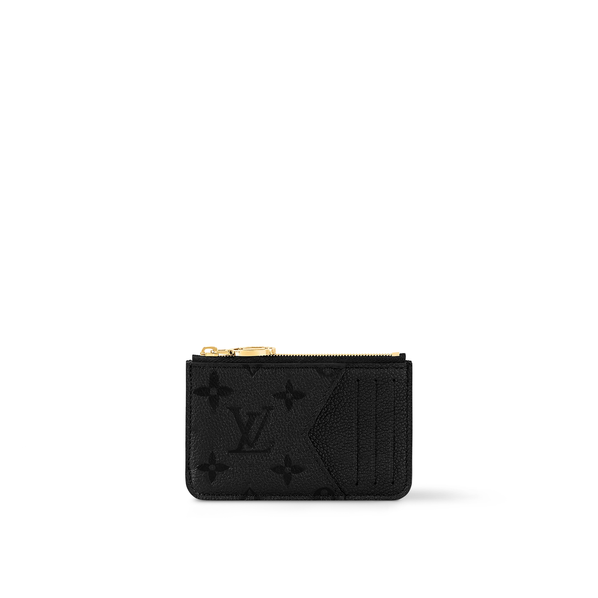 Louis Vuitton Romy Card Holder Monogram Empreinte Leather Women - Wallets M81883 Black