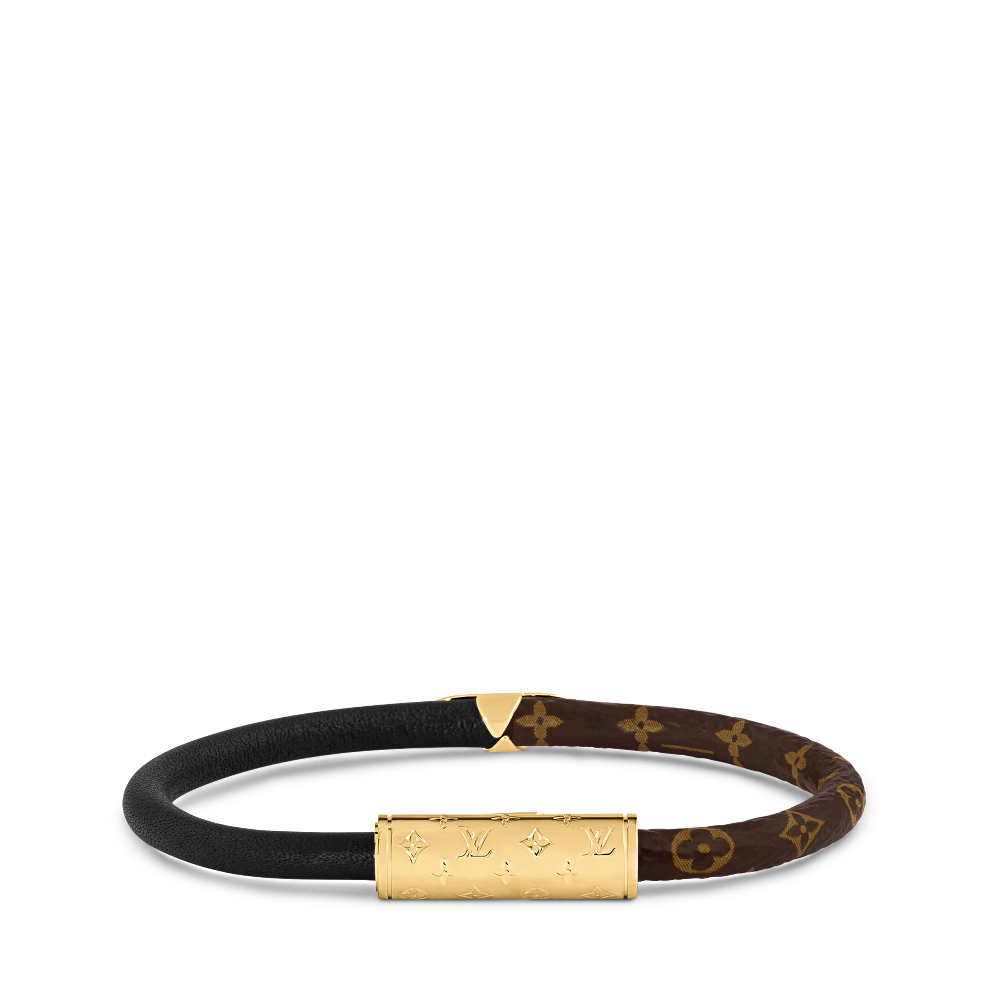 Louis Vuitton Daily Confidential Bracelet Monogram Women - Fashion Jewelry M8276E Black