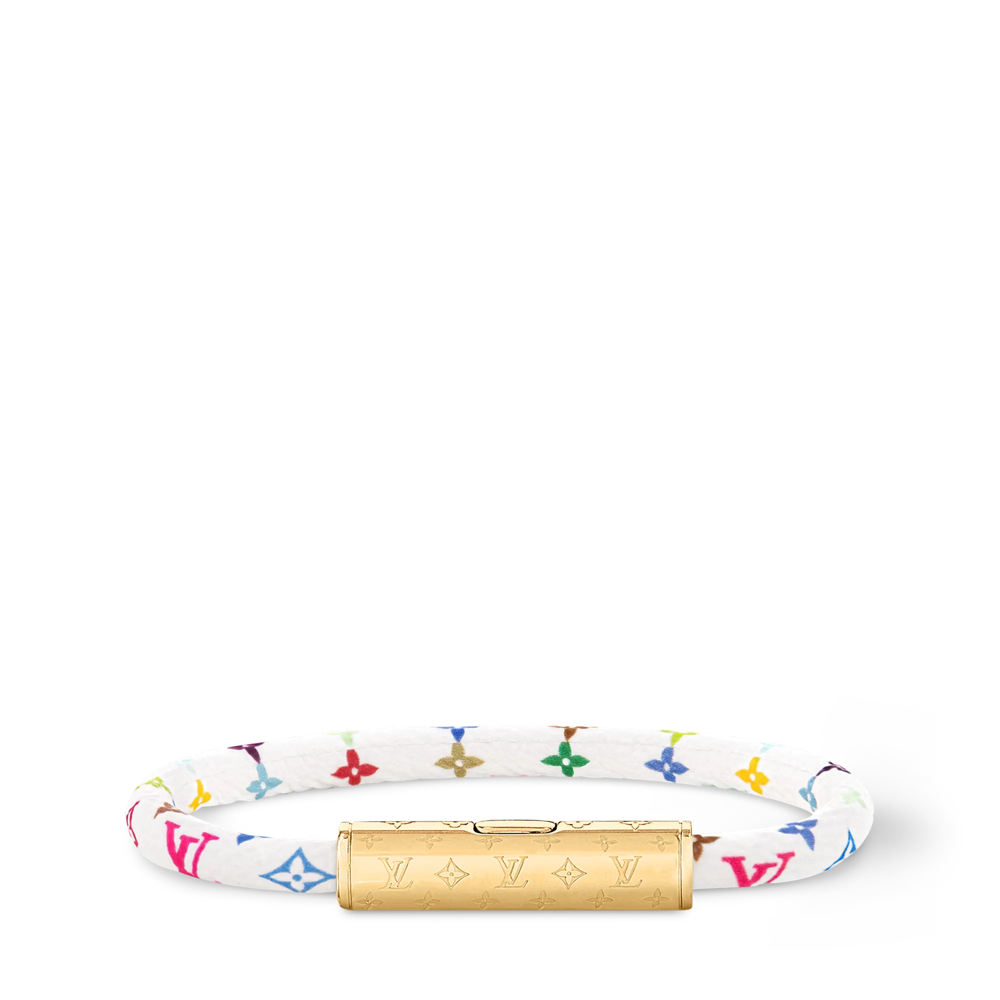 Louis Vuitton LV x TM LV Confidential Bracelet Coated Canvas Women - Fashion Jewelry M8973E White