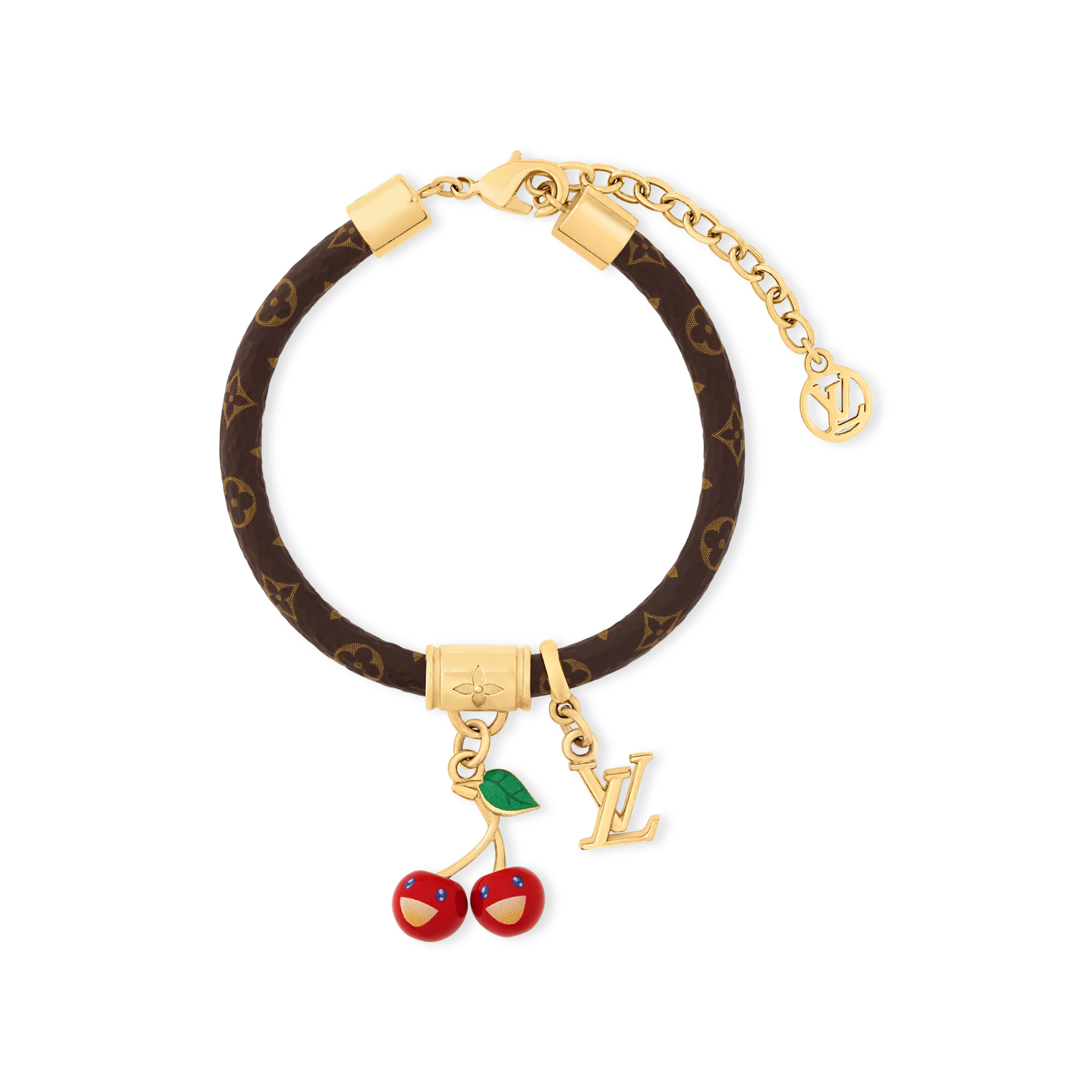 Louis Vuitton LV x TM Cerise Bracelet Sans Ligne Esthetique Women - Fashion Jewelry M8977Z Brown