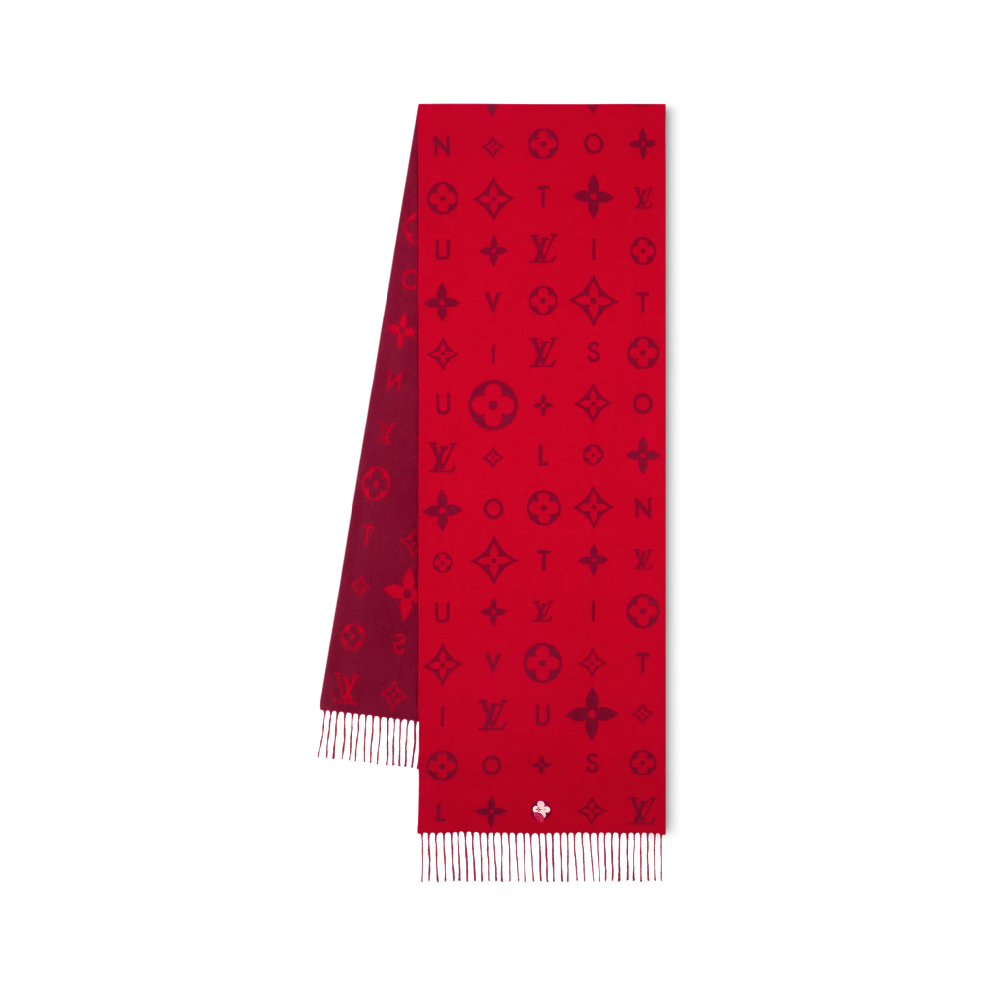 Louis Vuitton Lunar New Year Vivienne Reykjavik 2.0 Scarf Cashmere Women - Accessories M98018 Red Louis Vuitton Lunar New Year Vivienne Reykjavik 2.0 Scarf Cashmere Women - Accessories M98018 Red