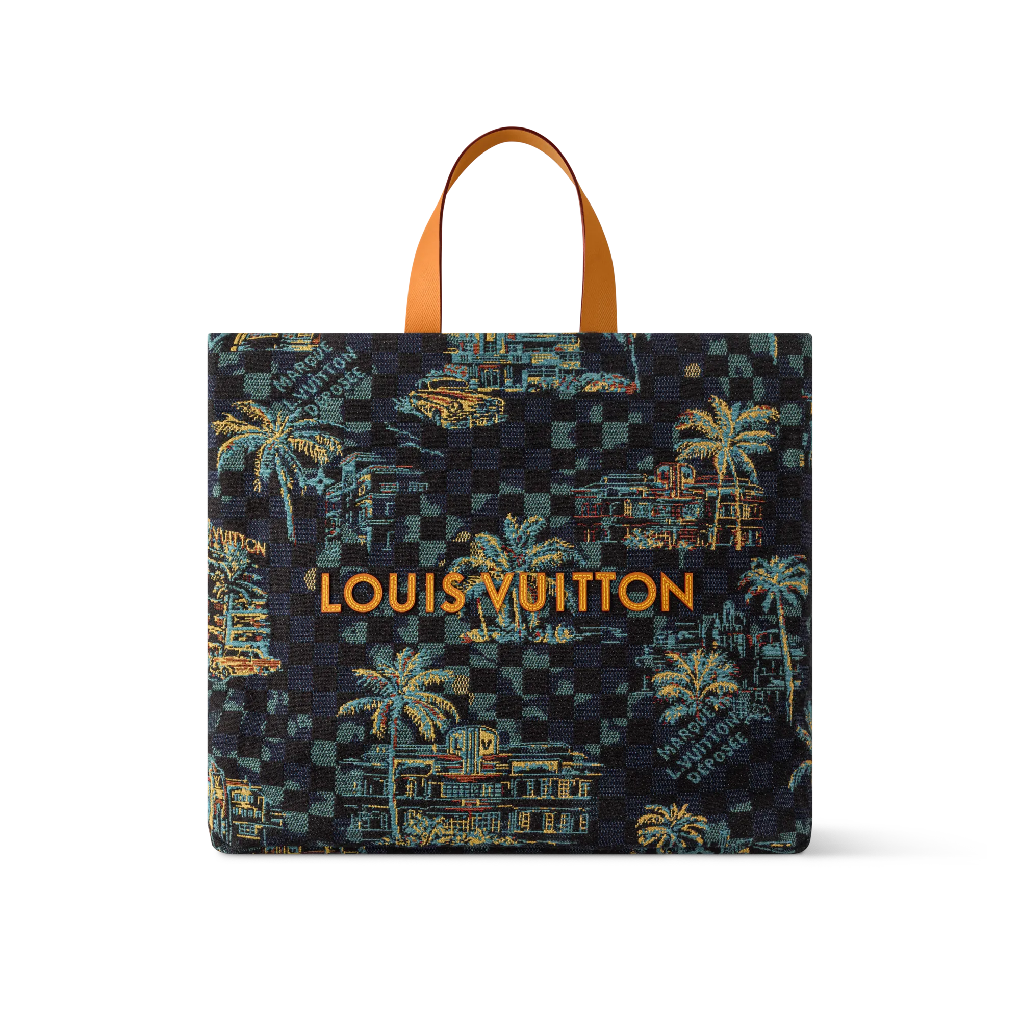 Louis Vuitton Shopper Tote MM Shopper Tote Bags and Wallets - Men's Bags N00218 Grey
