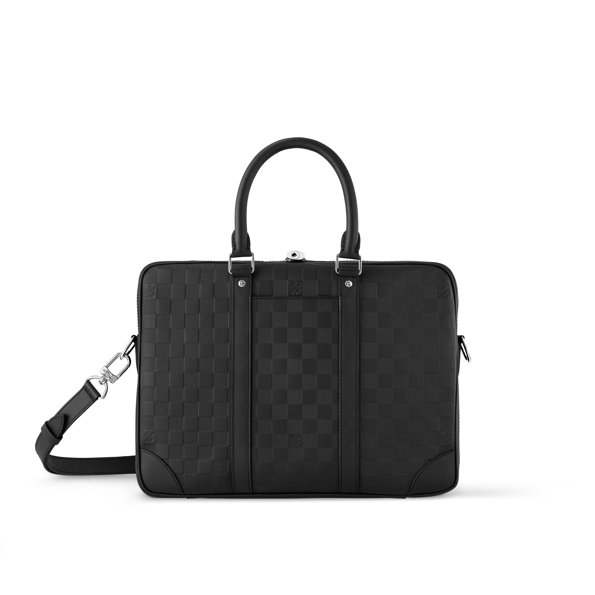 Louis Vuitton Porte - Documents Voyage PM Damier Infini Leather Men - Bags N40444 Black