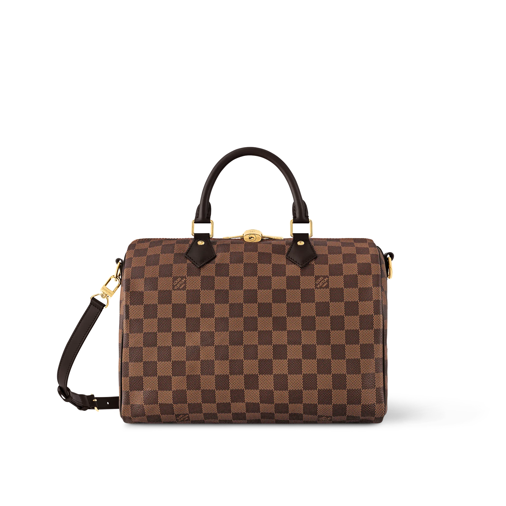 Louis Vuitton Speedy Bandoulière 30 Damier Ebene - Women's Bags N40590 Brown