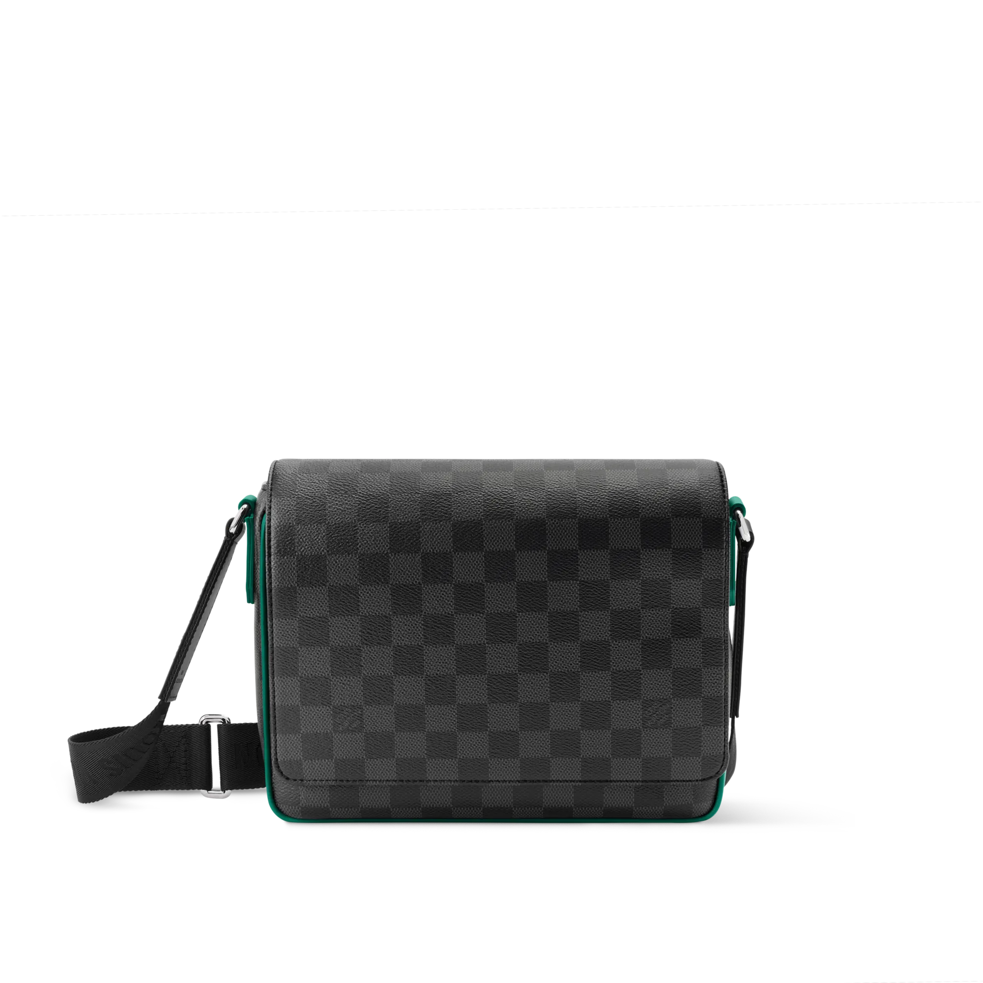 Louis Vuitton District Mesenger Damier Graphite Canvas Men's Bag N40842 Green