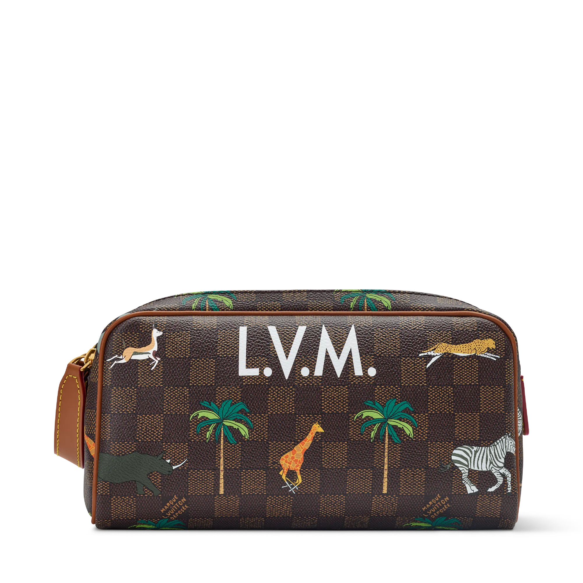 Louis Vuitton LV x The Darjeeling Limited Dopp Kit Canvas Men - Travel N40889 Brown