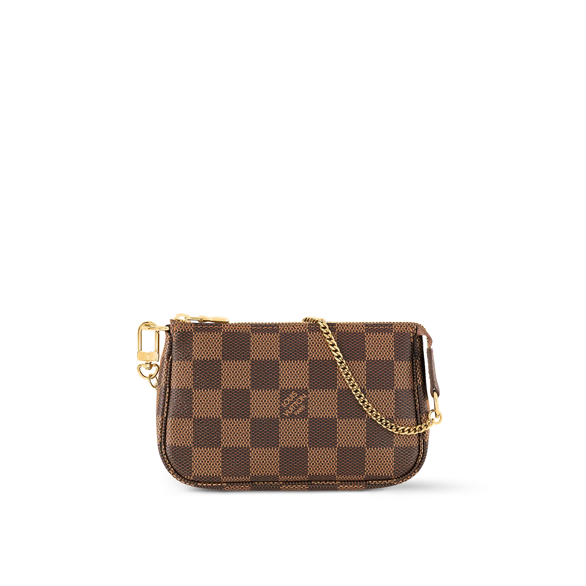 Louis Vuitton Mini Pochette Accessoires Damier Ebene Women - Small Leather Goods N58009 Brown
