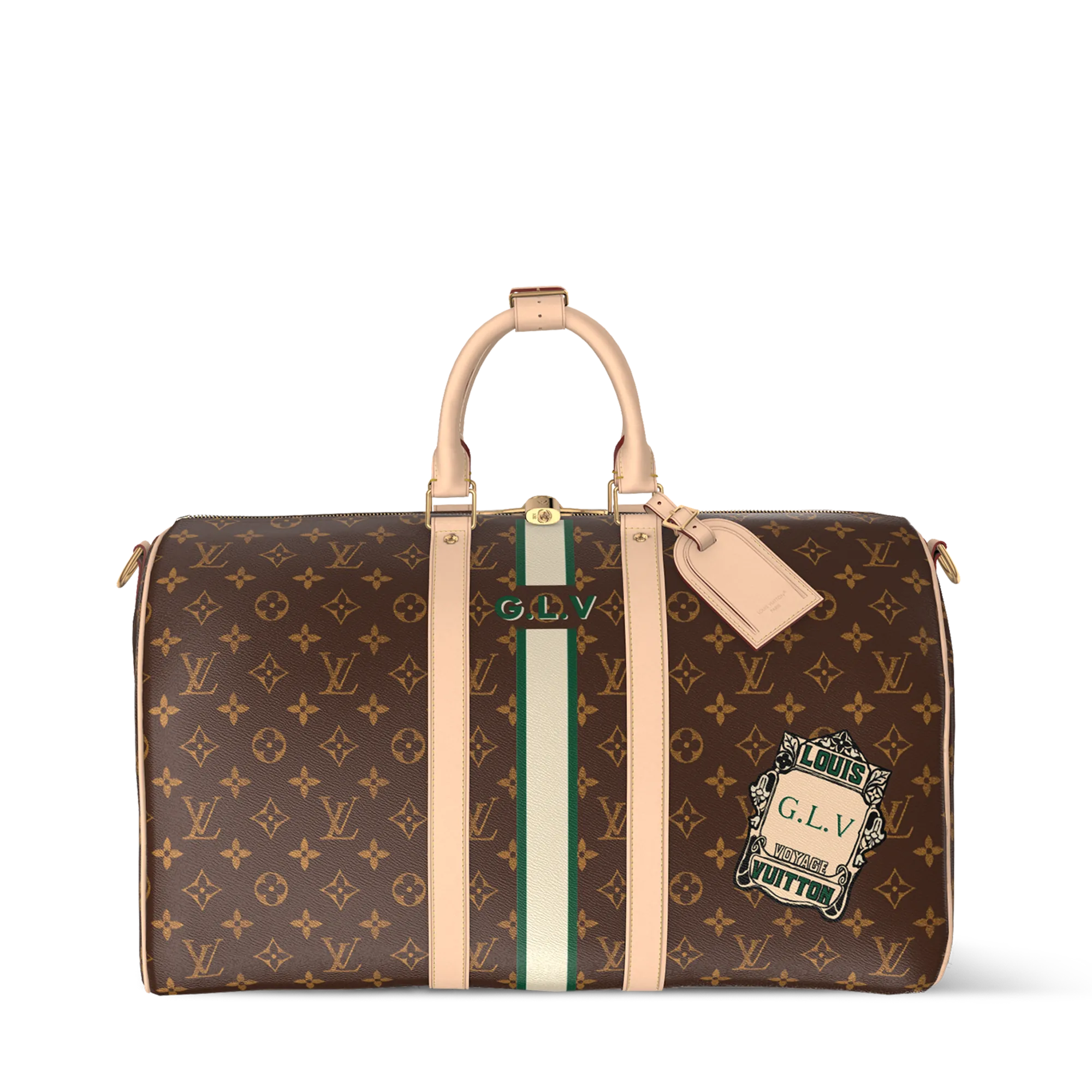 Louis Vuitton Keepall Bandouliere 45 Mon Monogram Monogram P01944 Transparent