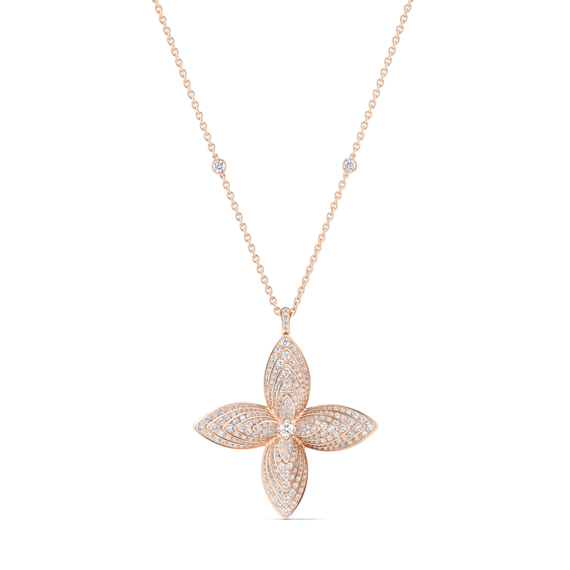 Louis Vuitton Idylle Blossom Pendant, Rose Gold and Diamonds Les Extraordinaires - Jewelry Q03888 Louis Vuitton Idylle Blossom Pendant, Rose Gold and Diamonds Les Extraordinaires - Jewelry Q03888