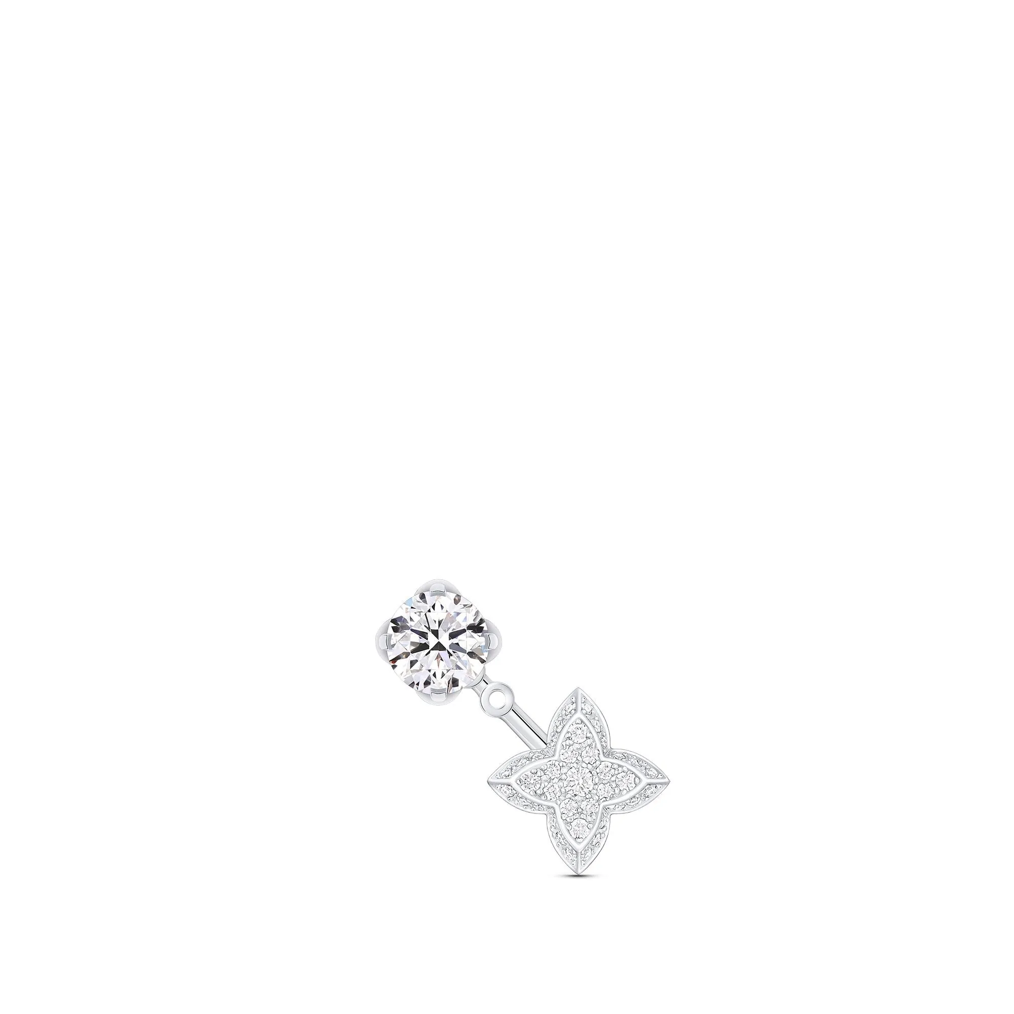 Louis Vuitton LV Diamonds Double Stud, Round Brilliant cut - per unit Jewelry Q06410