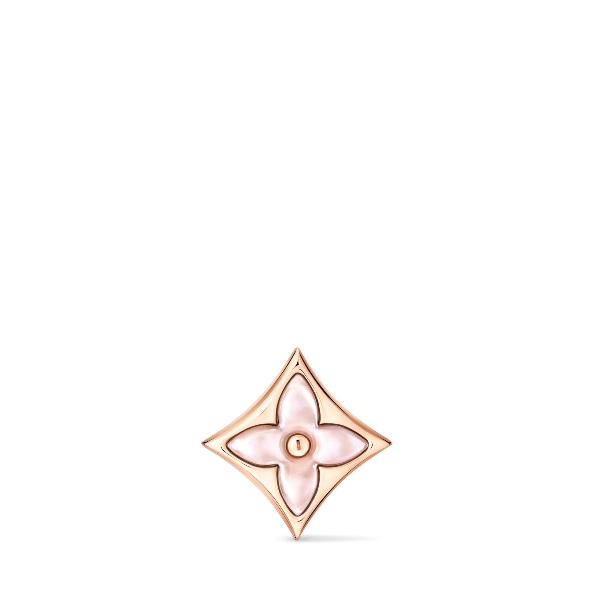 Louis Vuitton Color Blossom BB Star Ear Stud, Pink Gold and - Per Unit Jewelry Q16637