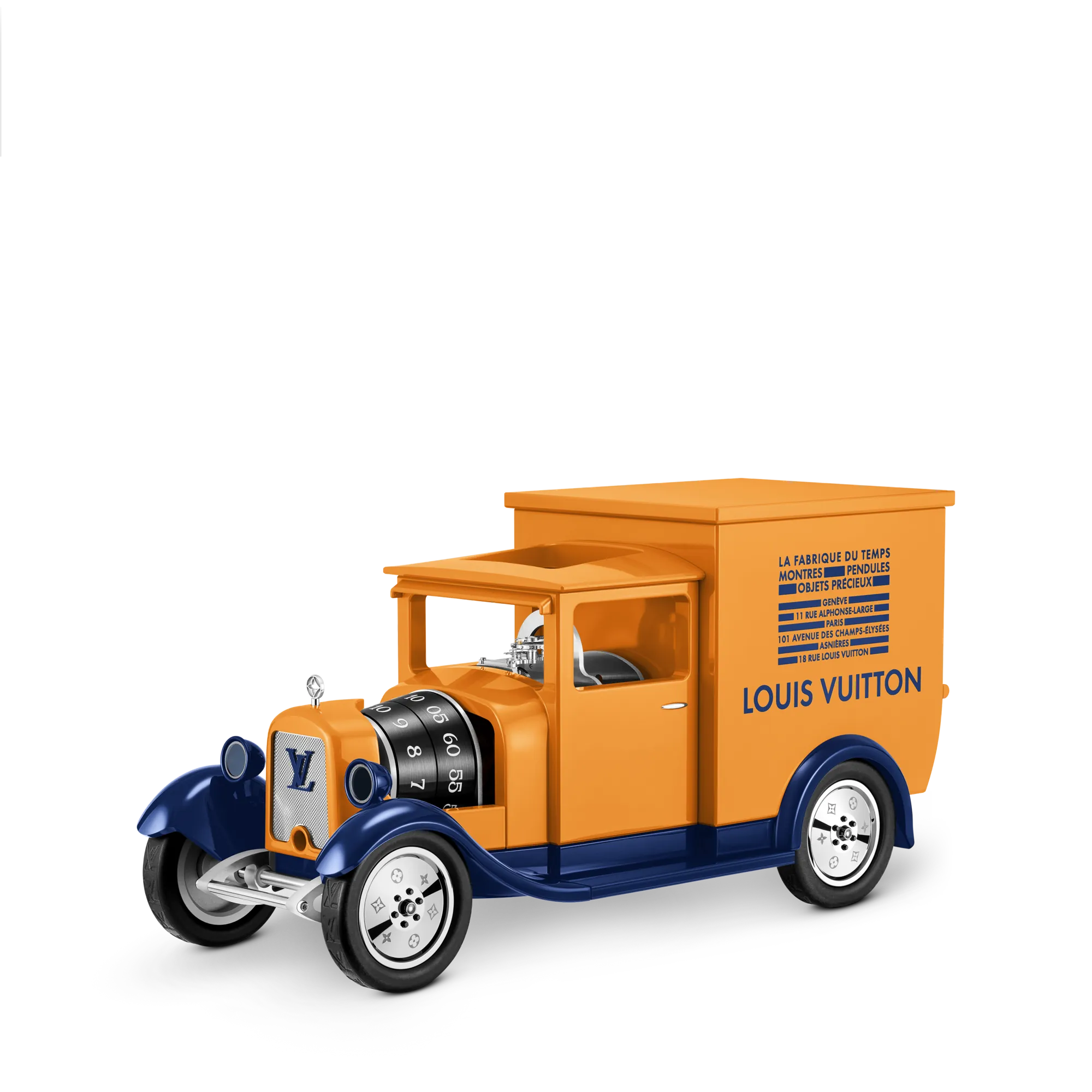 Louis Vuitton Louis Vuitton Camionnette Steel Watches - Q1TC60 Orange