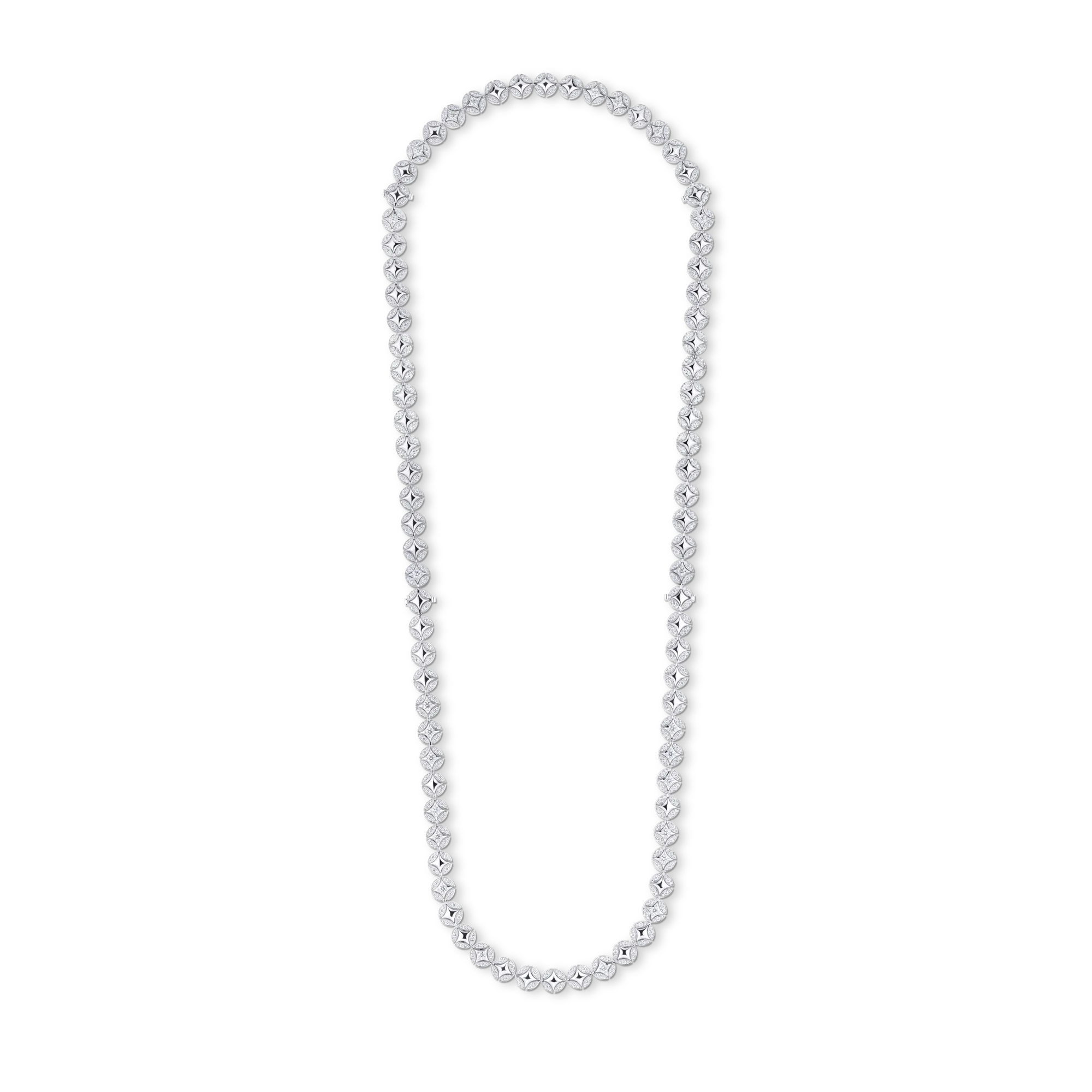 Louis Vuitton Galaxie Long Necklace, White Gold and Diamonds Les Extraordinaires - Jewelry Q94970