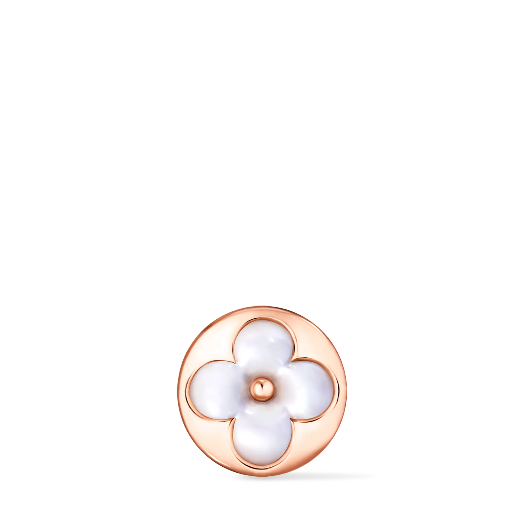Louis Vuitton Color Blossom BB Sun Ear Stud, Pink Gold and White Mother - of - Pearl - Per Unit Jewelry Q96425