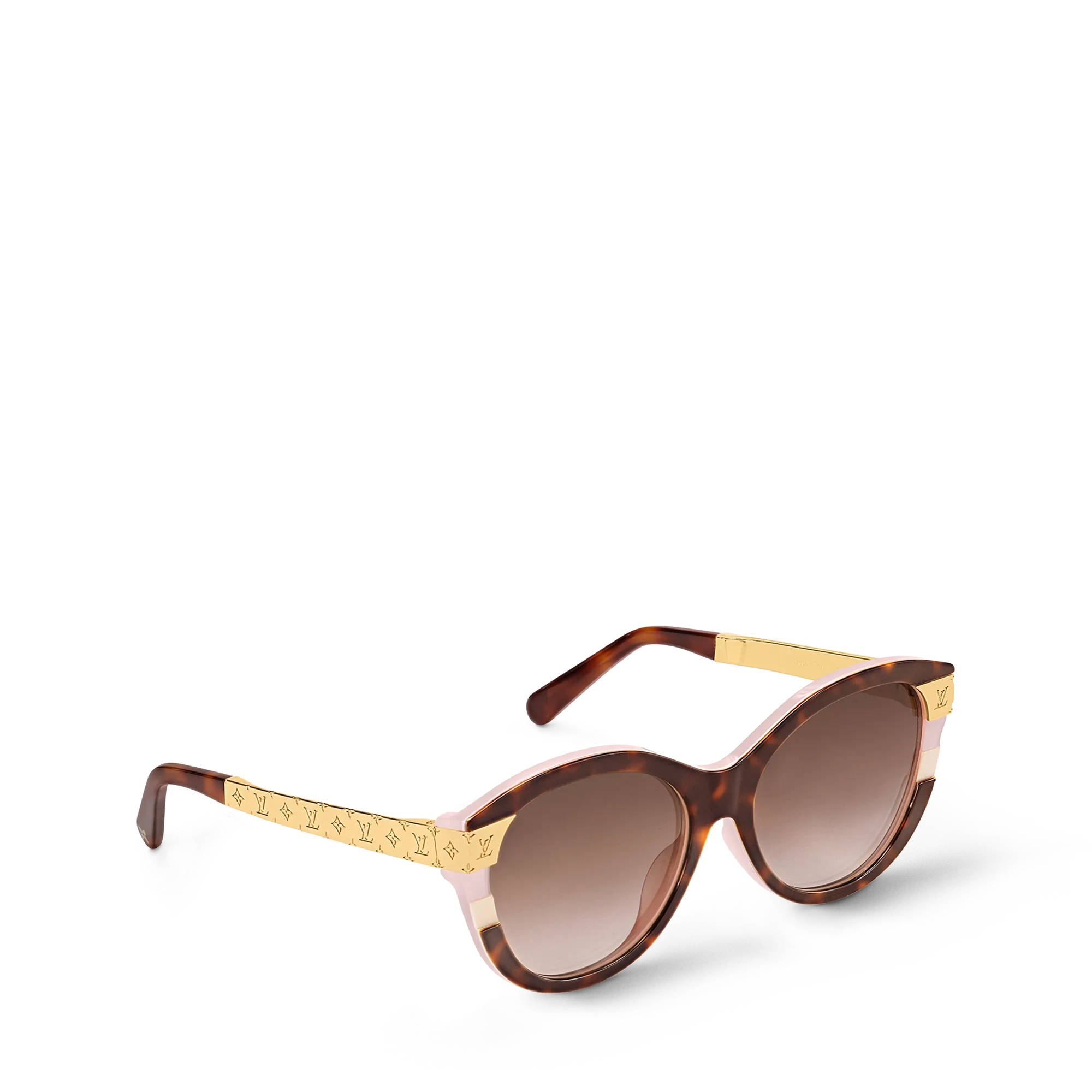 Louis Vuitton LV Petit Soupçon Cat Eye Sunglasses Acetate Women - Accessories Z1858W Brown