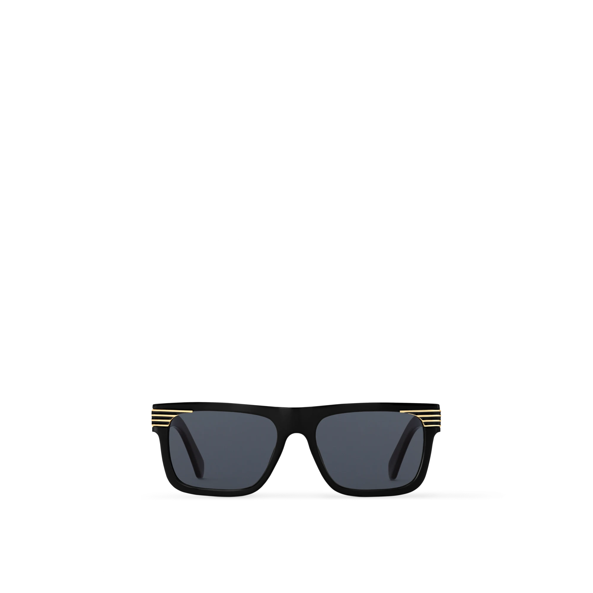 Louis Vuitton LV Slide Square Sunglasses ACETATE - Men - Accessories Z2910U Black