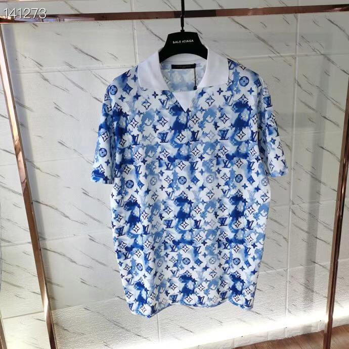 Louis Vuitton Watercolor Monogram Polo in White - Ready-to-Wear 1A8QXG