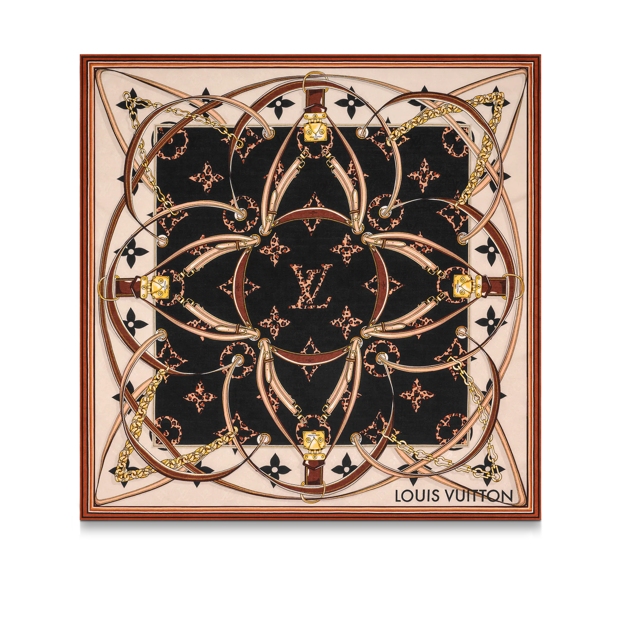 Louis Vuitton Wild at Heart My Everything Double Face Shawl in Black - Accessories M00411