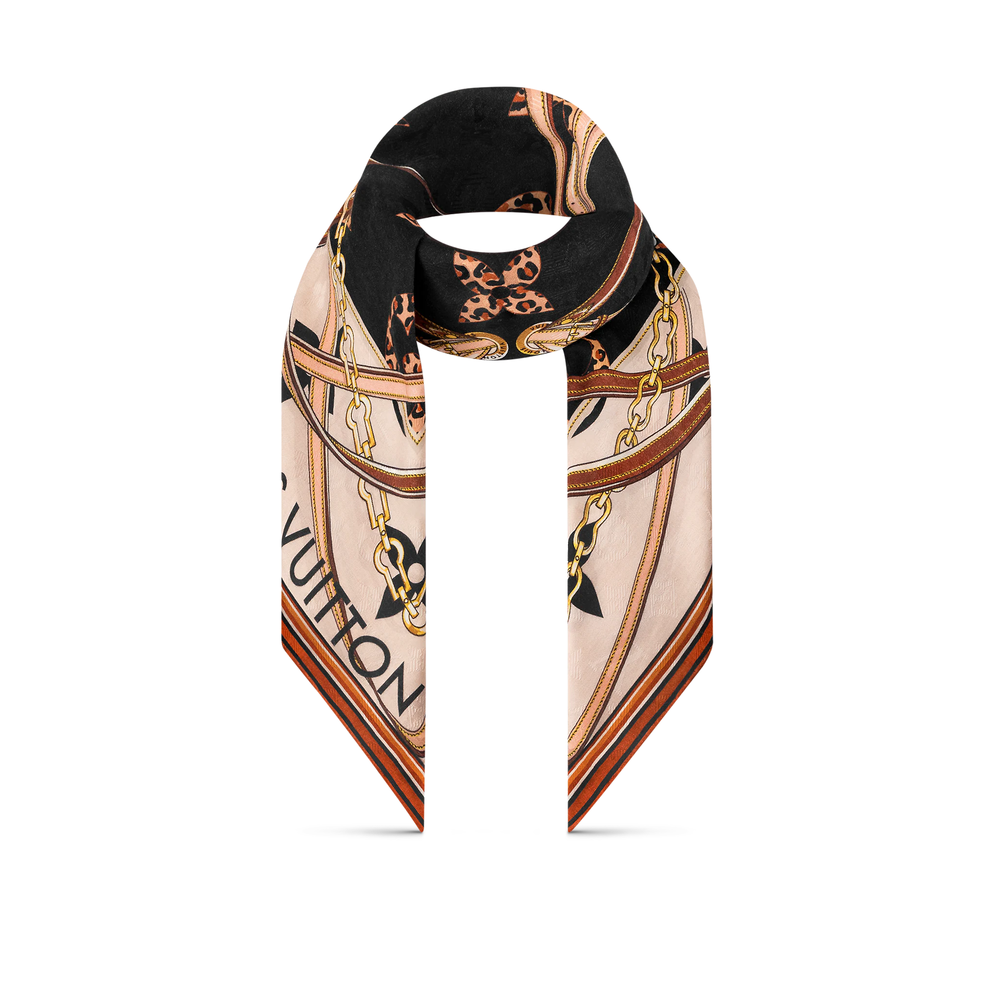 Louis Vuitton Wild at Heart My Everything Double Face Shawl in Black - Accessories M00411