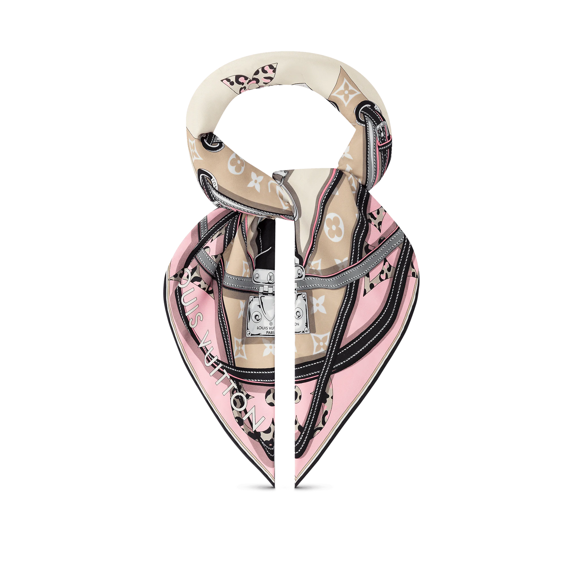 Louis Vuitton Wild at Heart Square 70 in Cream - Accessories M00420