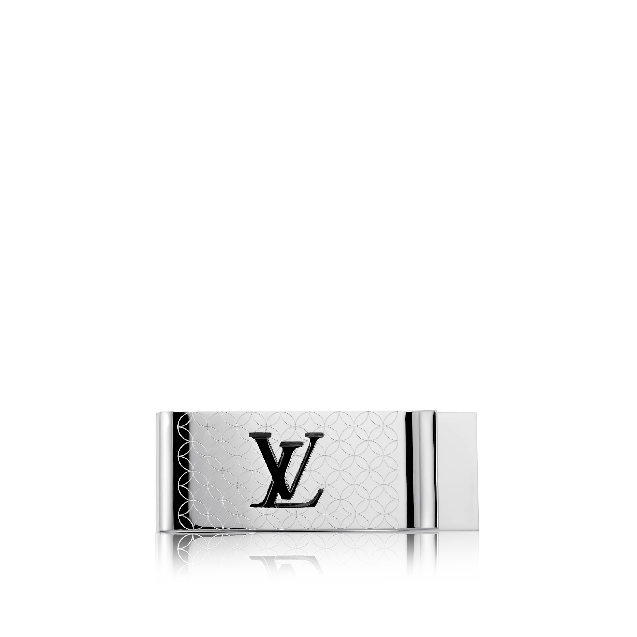 Louis Vuitton Champs Elysees Bill Clip Men in Silver - Accessories M65041