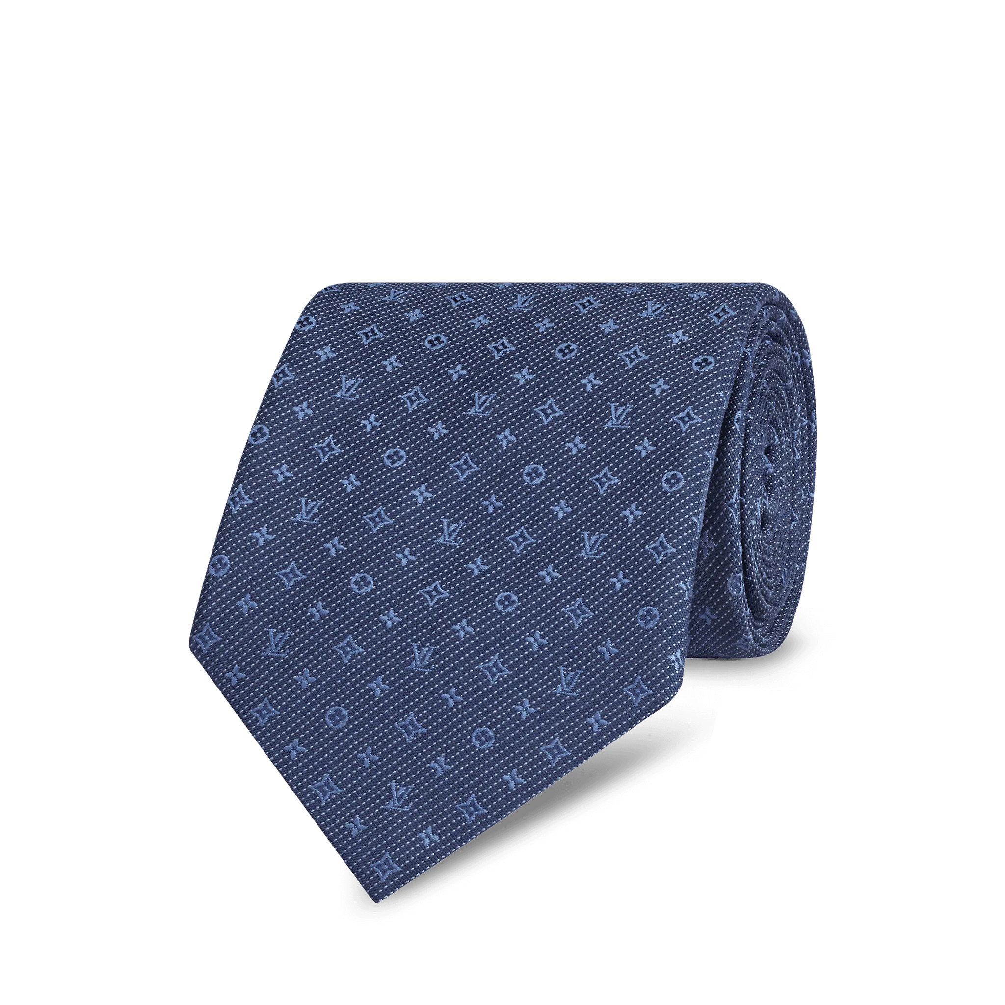 Monogram Classic Tie Men in Navy - Accessories M70953